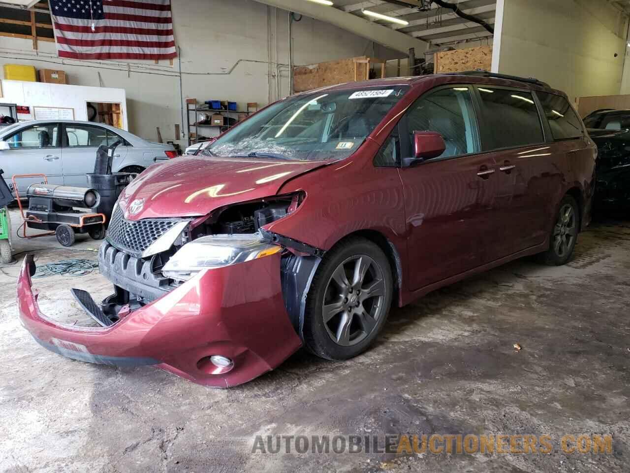 5TDXZ3DC9HS884541 TOYOTA SIENNA 2017