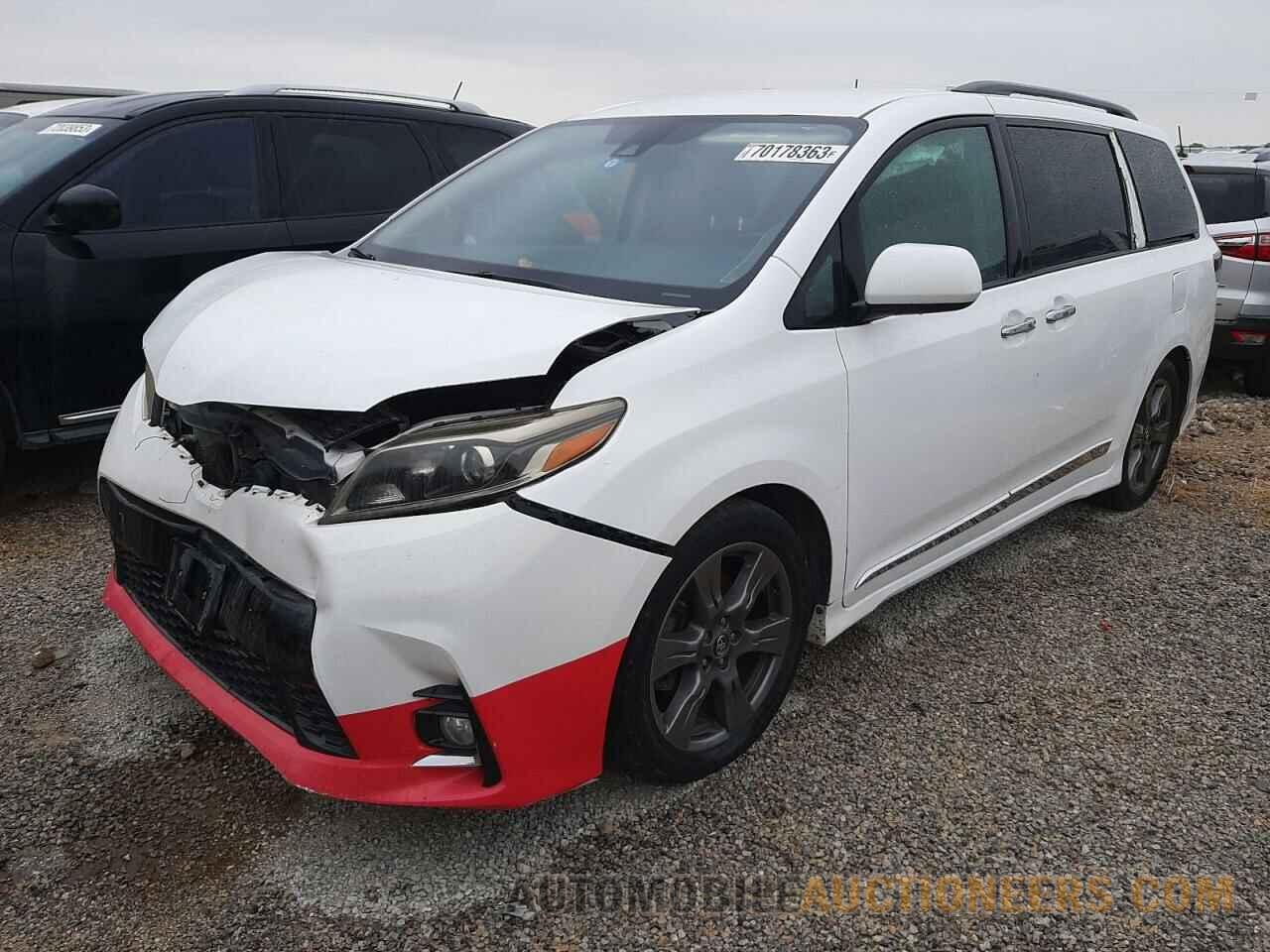 5TDXZ3DC9JS901571 TOYOTA SIENNA 2018