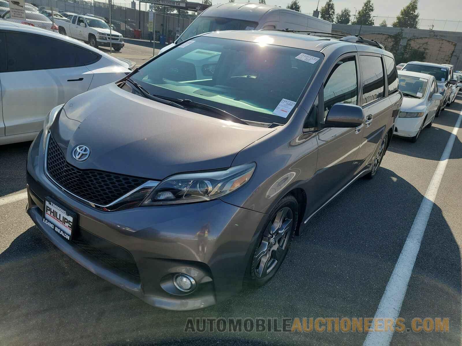 5TDXZ3DCXHS771231 Toyota Sienna 2017