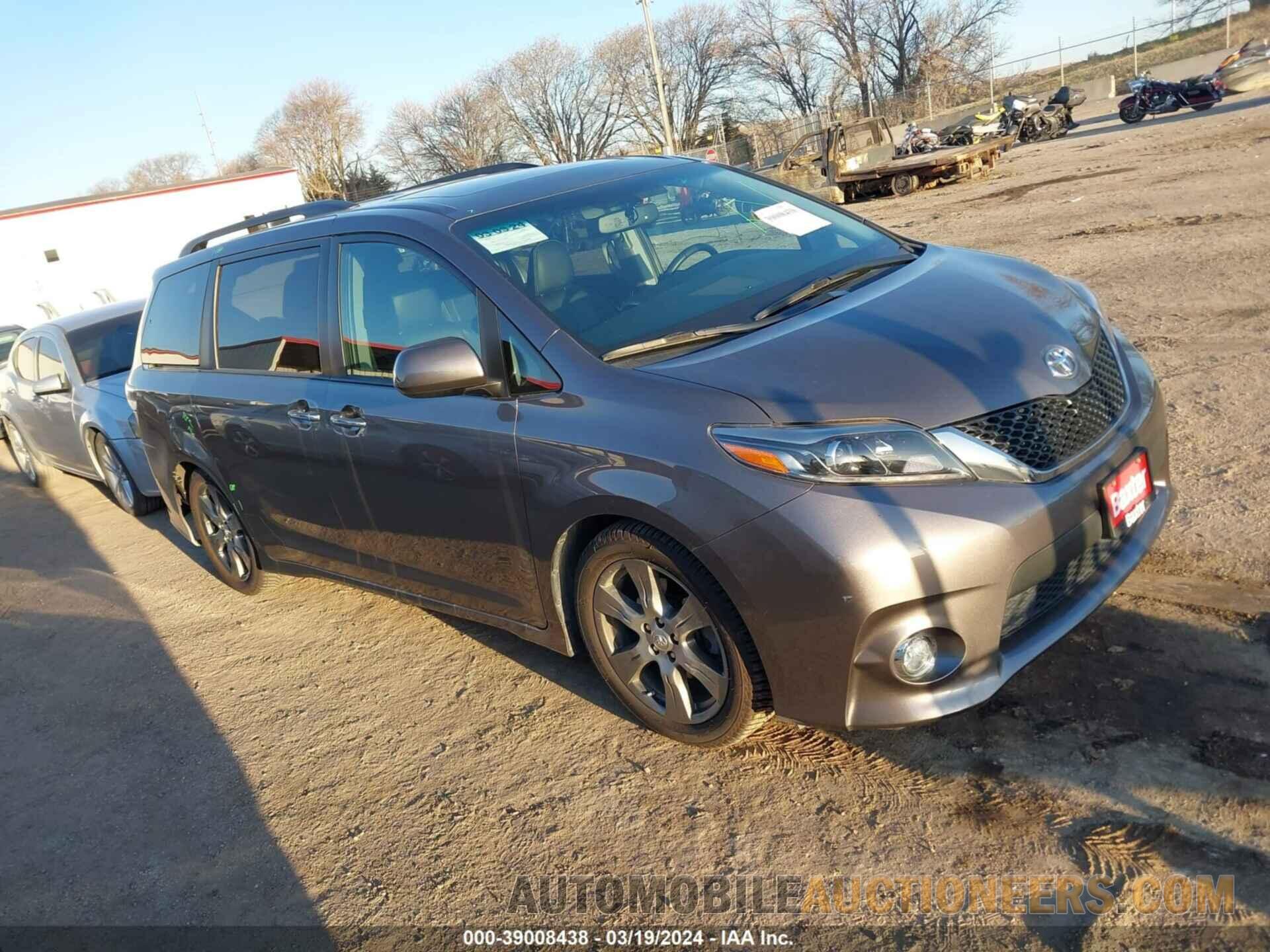 5TDXZ3DCXHS790118 TOYOTA SIENNA 2017