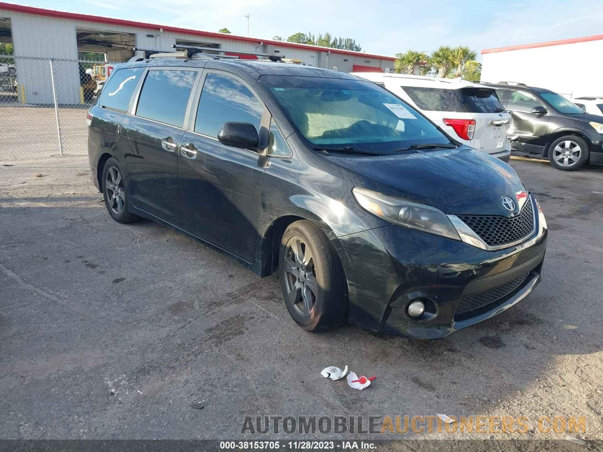 5TDXZ3DCXHS847014 TOYOTA SIENNA 2017