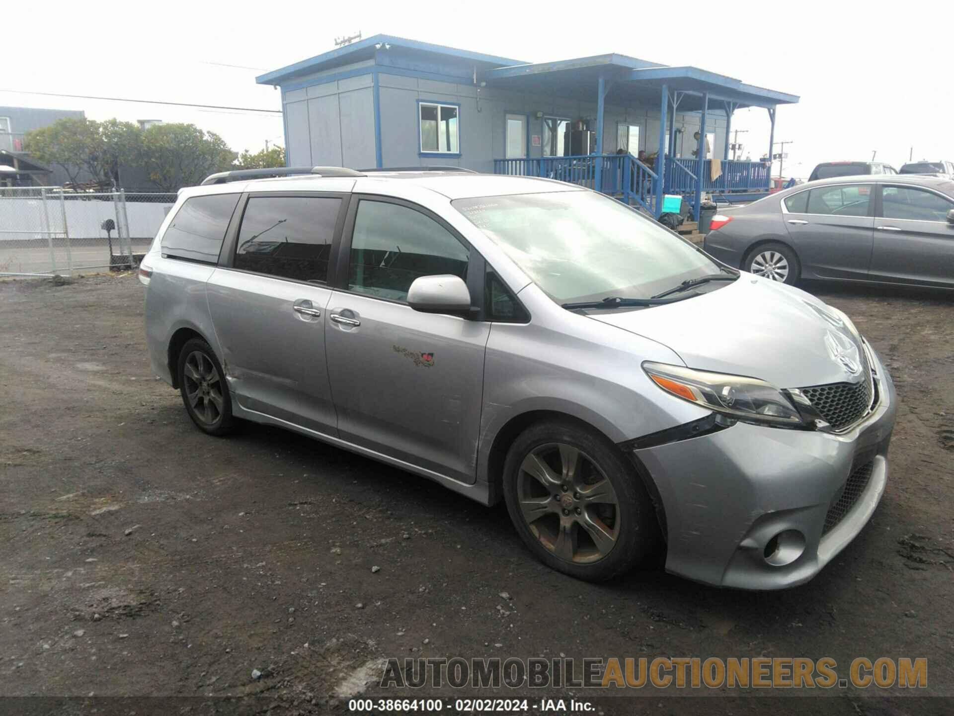 5TDXZ3DCXHS859924 TOYOTA SIENNA 2017