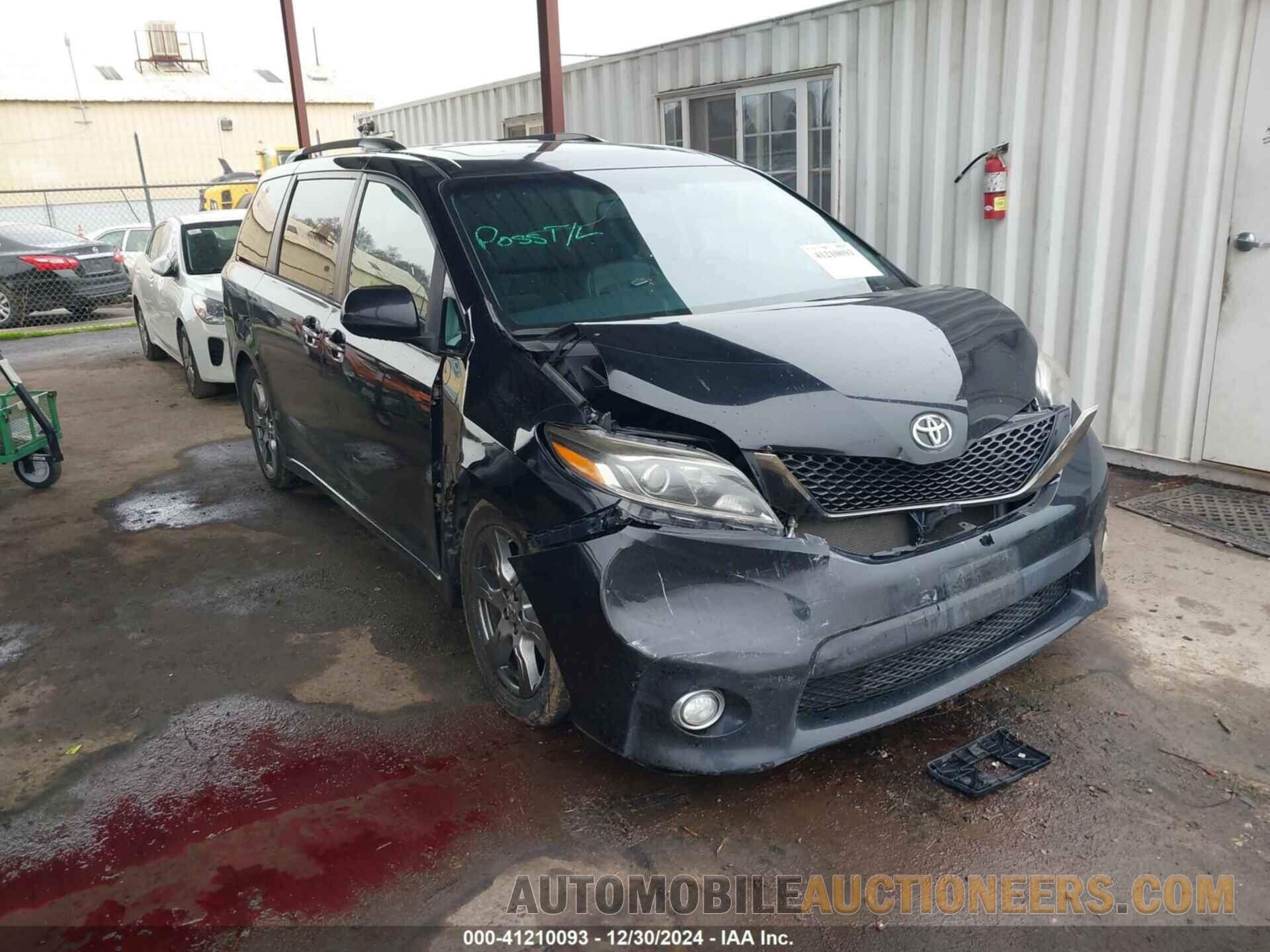 5TDXZ3DCXHS859969 TOYOTA SIENNA 2017