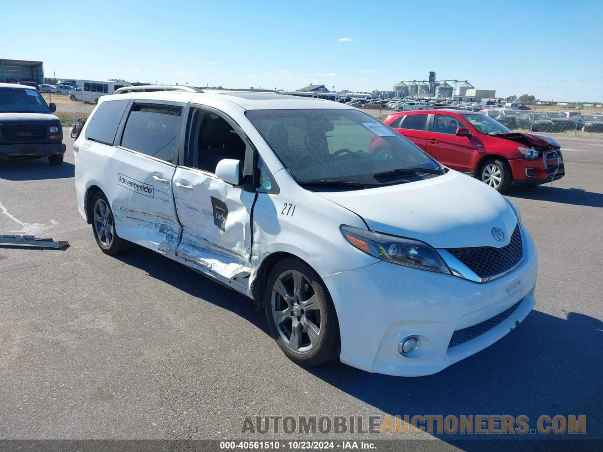 5TDXZ3DCXHS877839 TOYOTA SIENNA 2017