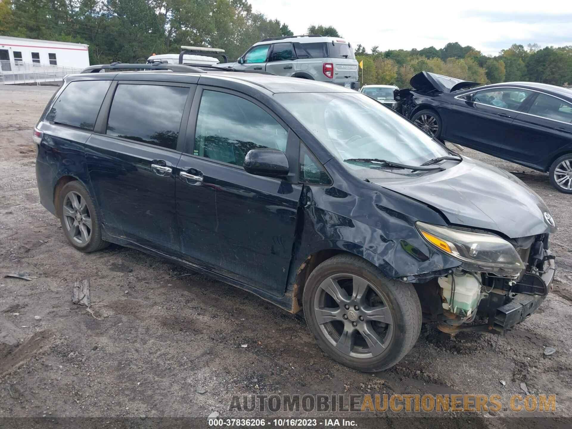 5TDXZ3DCXHS882541 TOYOTA SIENNA 2017