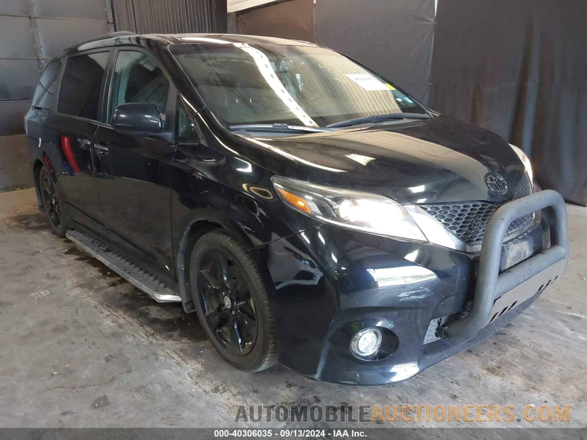 5TDXZ3DCXHS887500 TOYOTA SIENNA 2017