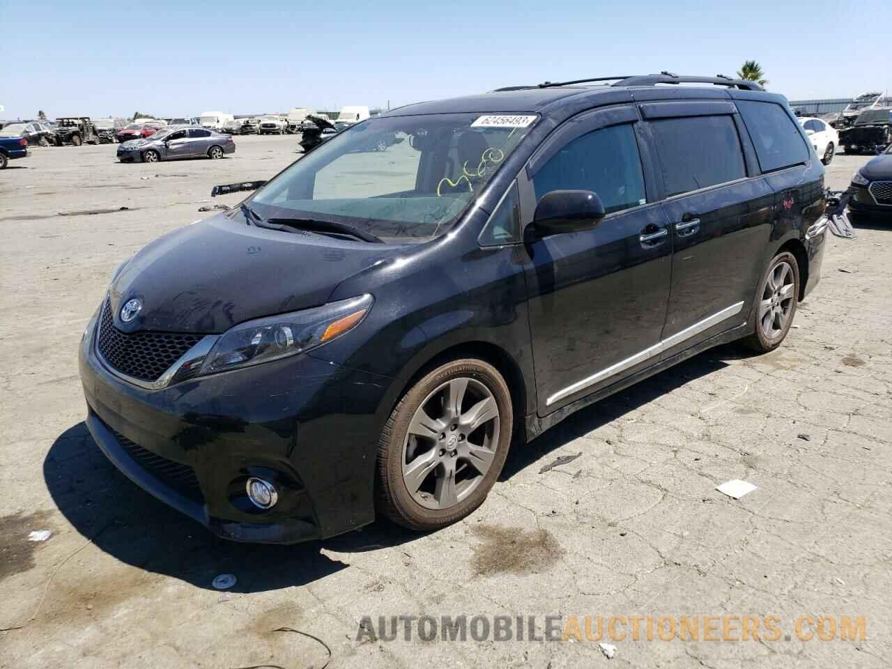 5TDXZ3DCXHS898660 TOYOTA SIENNA 2017