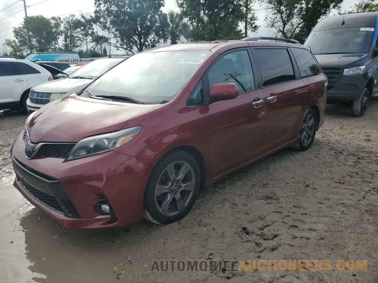 5TDXZ3DCXJS951606 TOYOTA SIENNA 2018