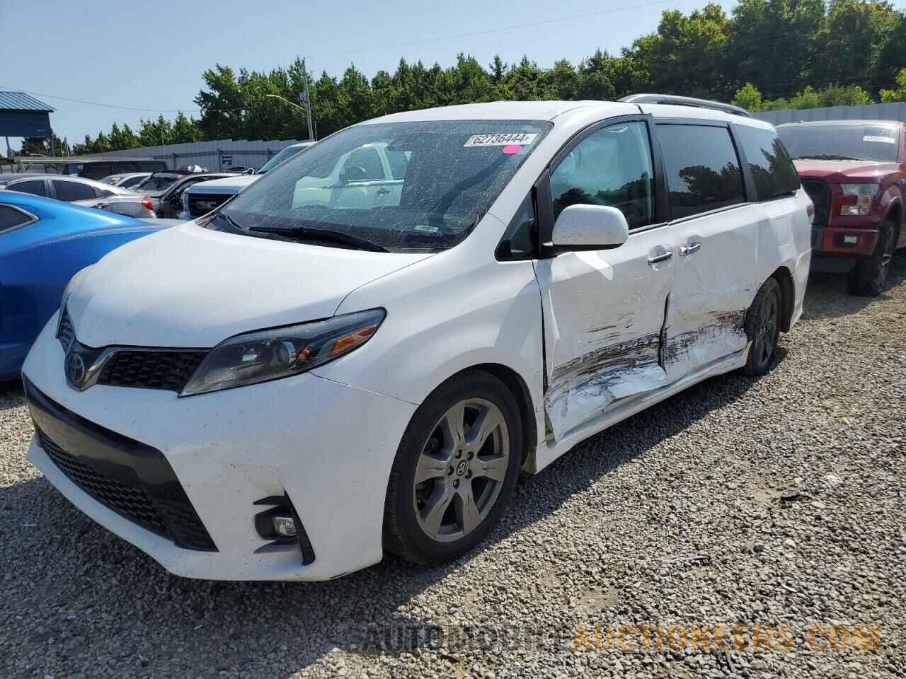 5TDXZ3DCXJS957163 TOYOTA SIENNA 2018