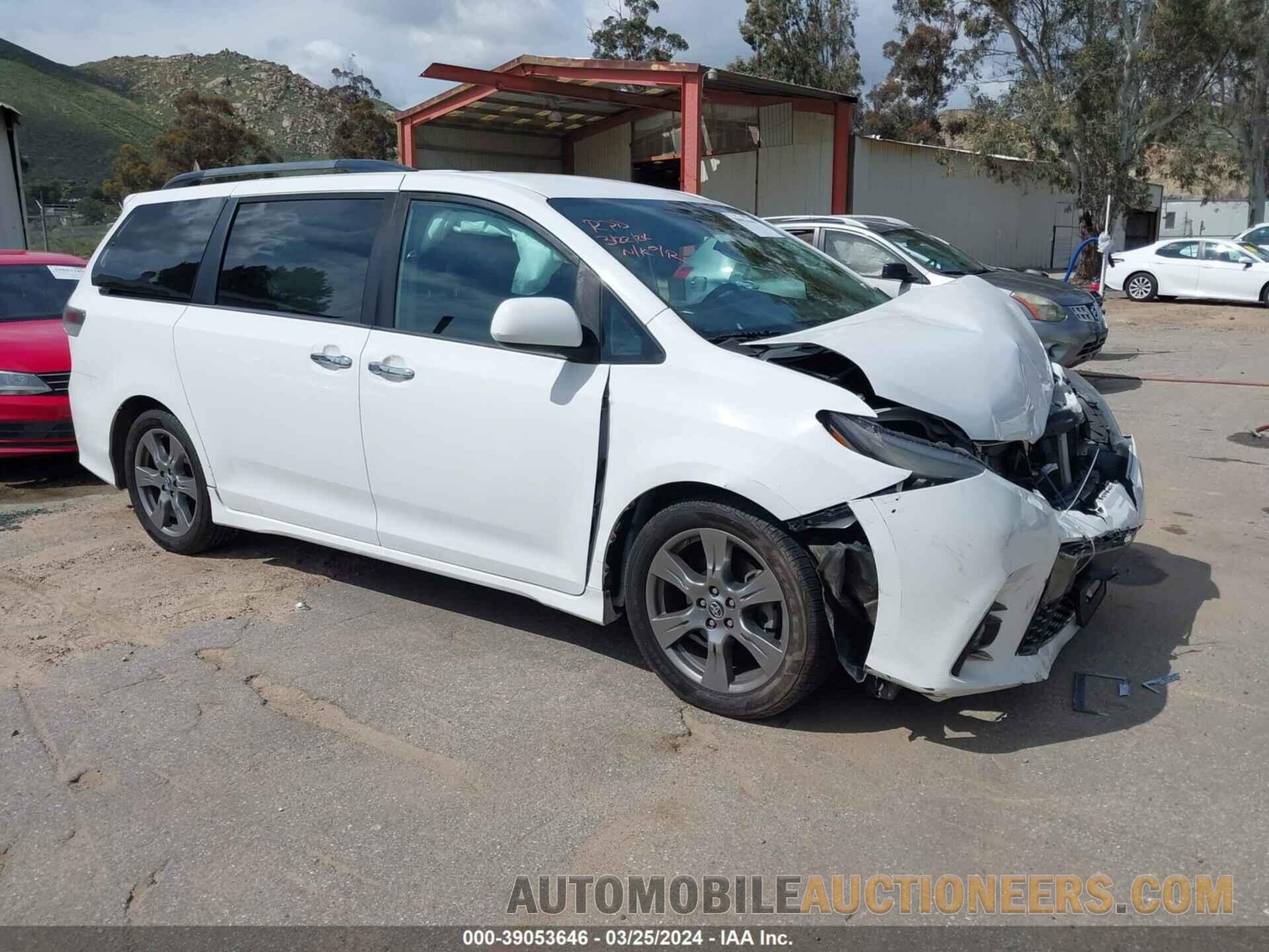 5TDXZ3DCXKS978368 TOYOTA SIENNA 2019