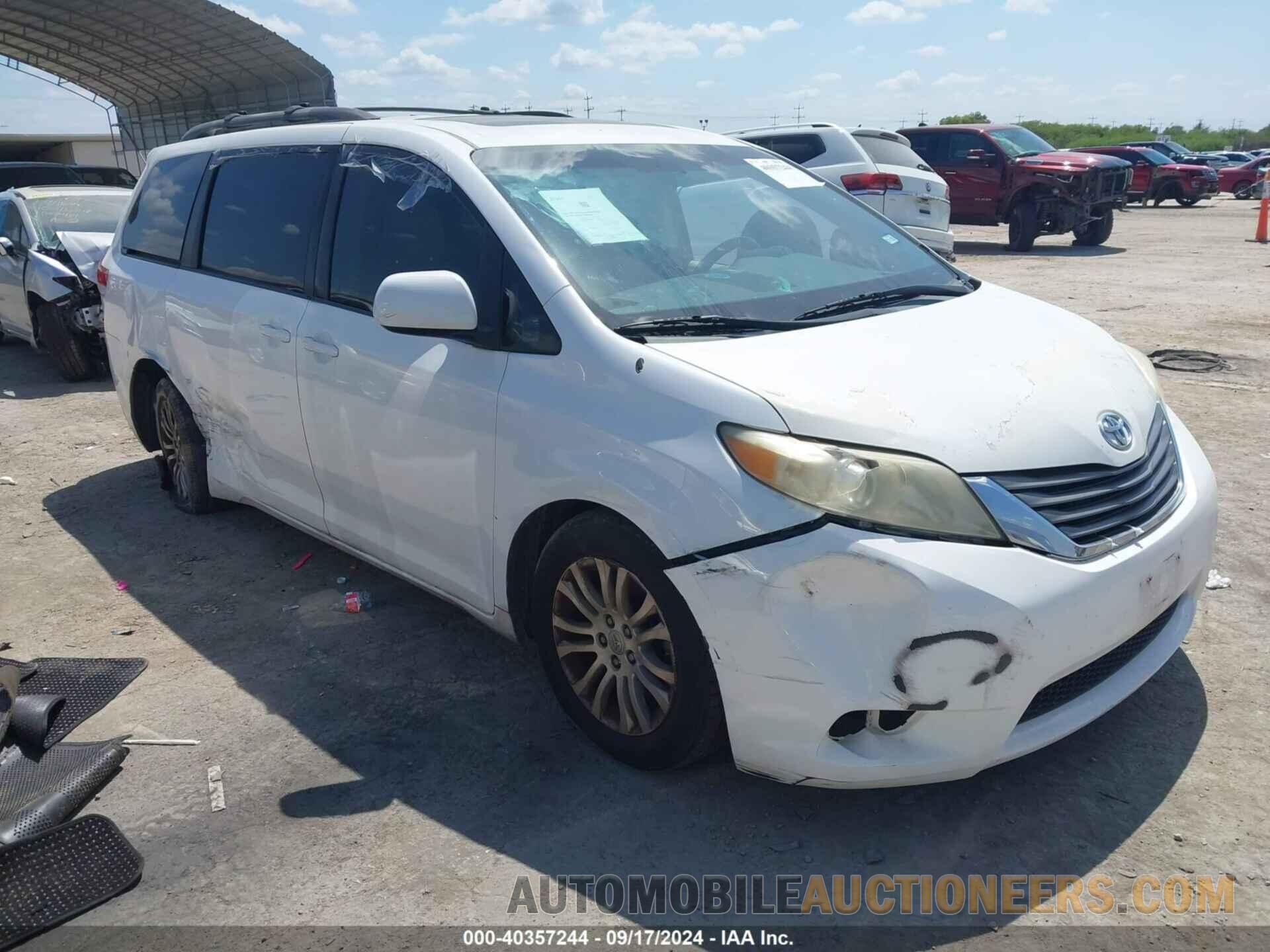 5TDYK3DC0CS236264 TOYOTA SIENNA 2012