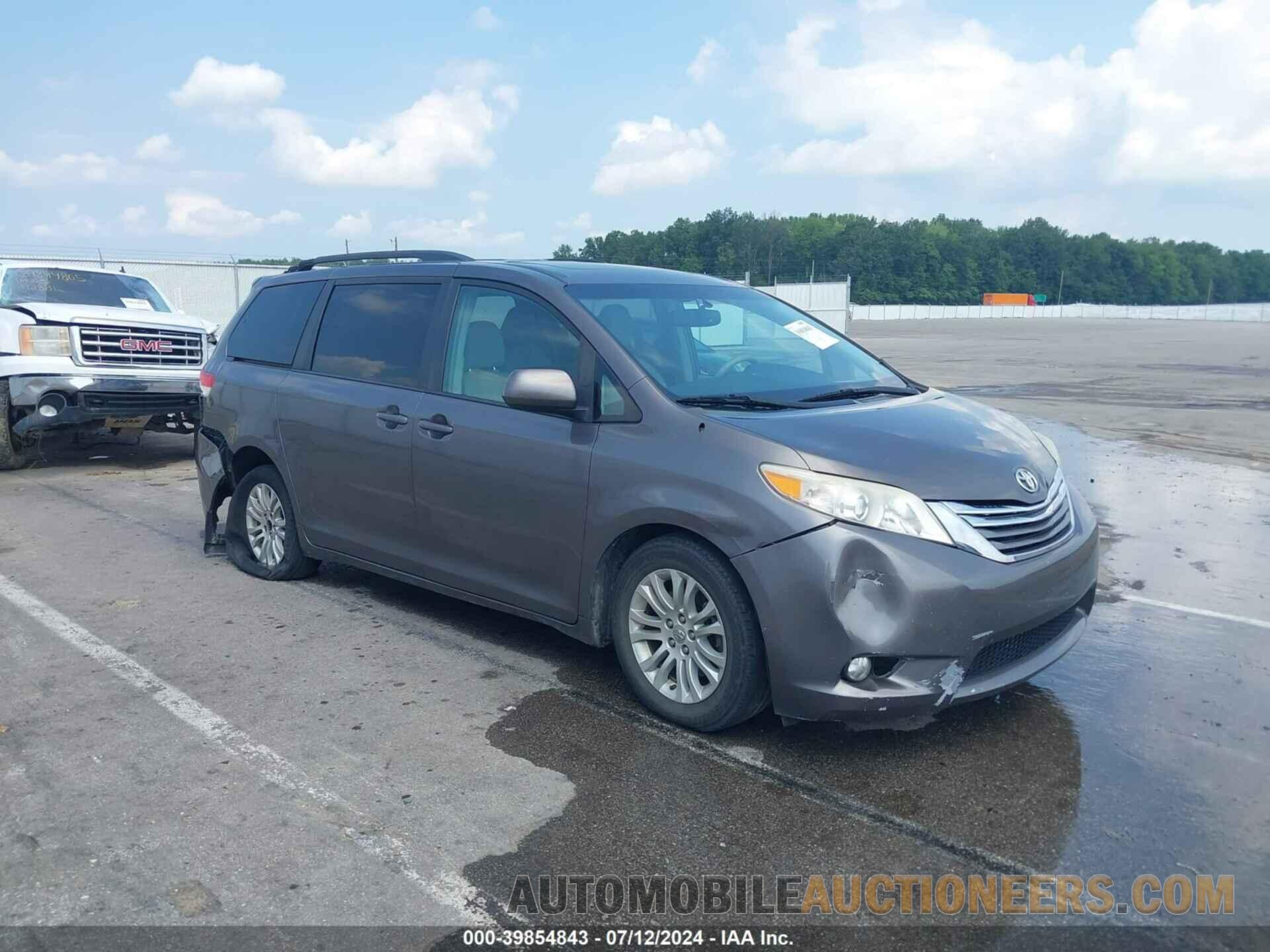 5TDYK3DC0CS237222 TOYOTA SIENNA 2012