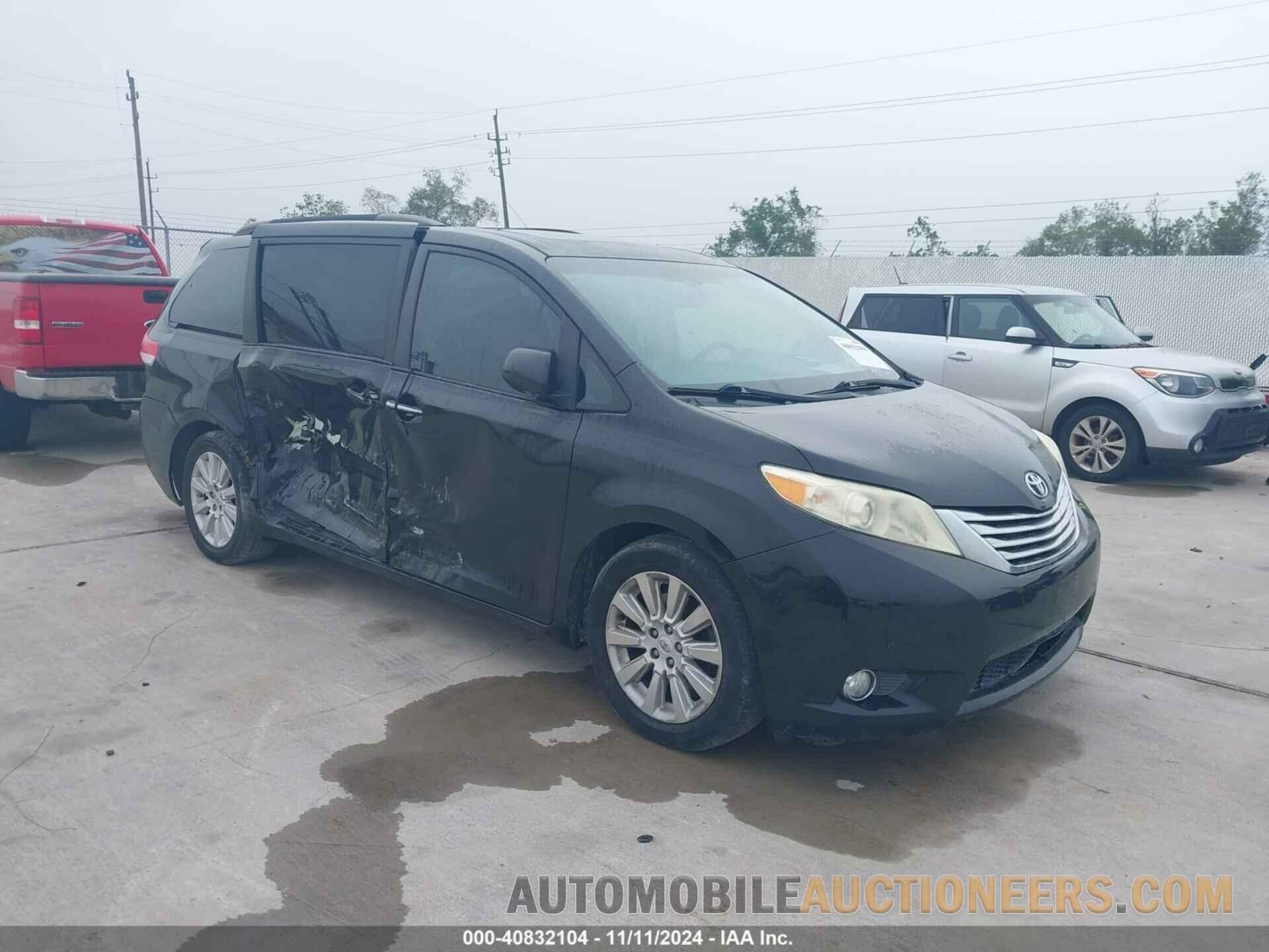 5TDYK3DC0CS247989 TOYOTA SIENNA 2012