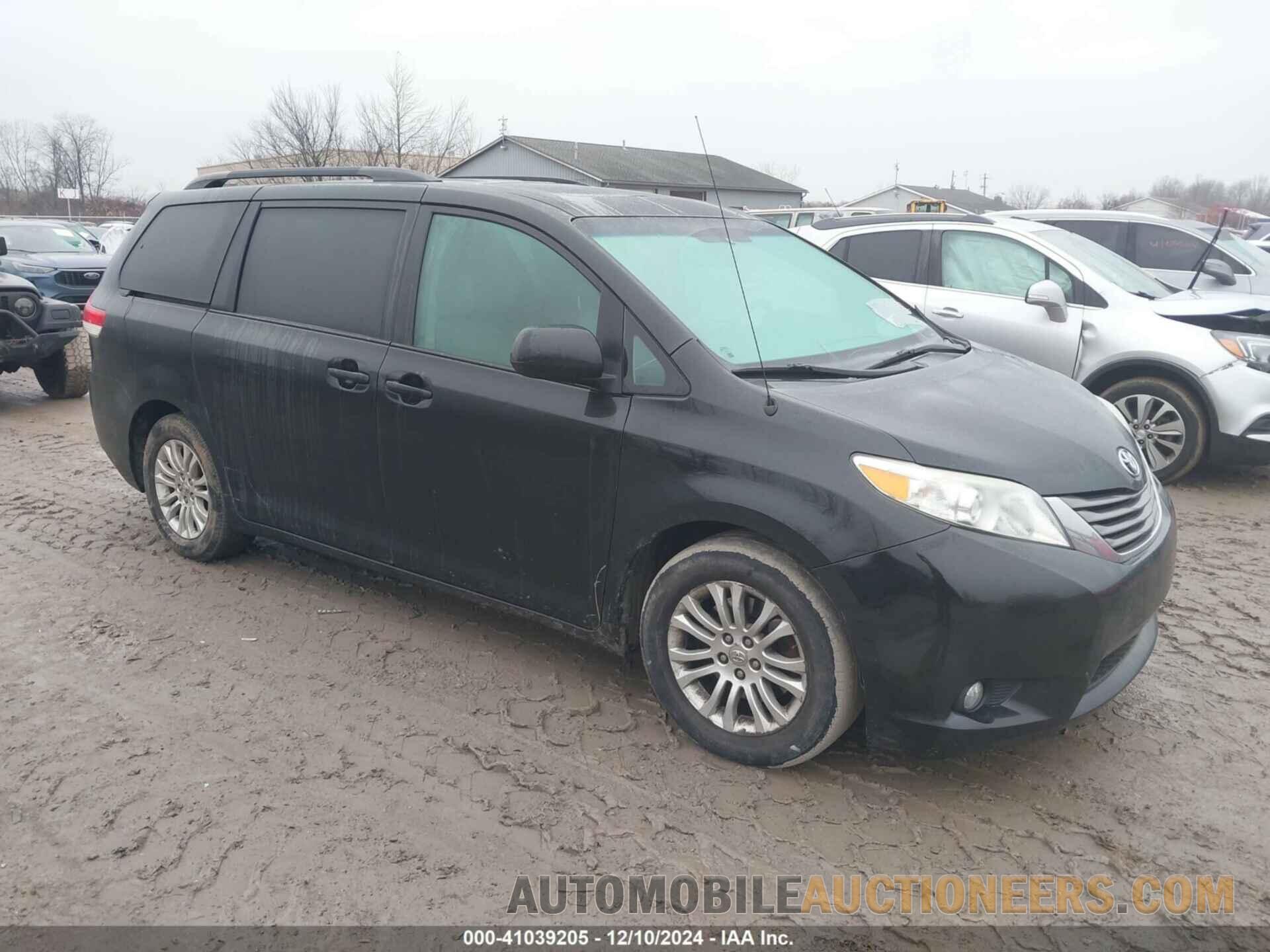 5TDYK3DC0CS259592 TOYOTA SIENNA 2012