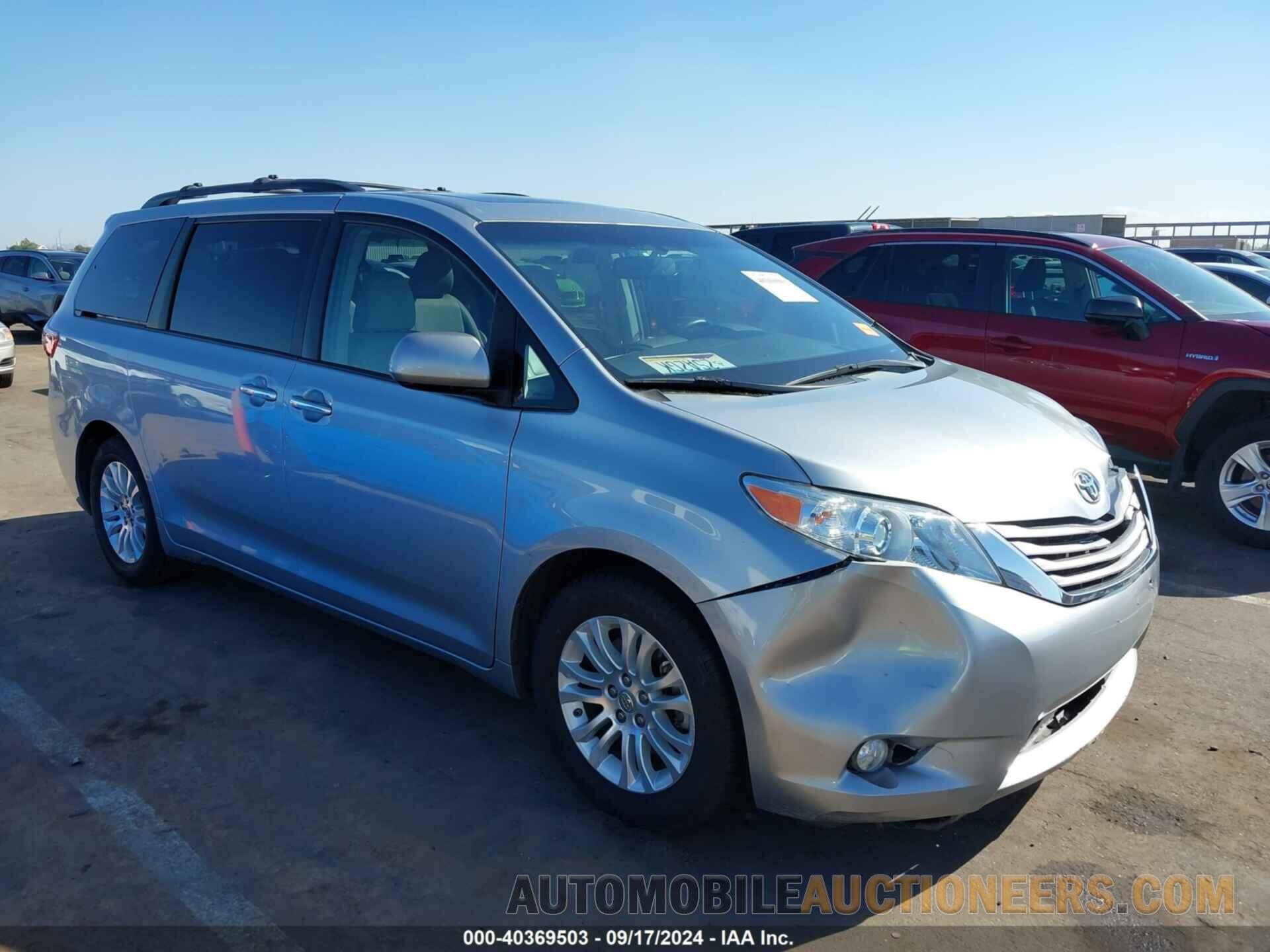 5TDYK3DC0FS527366 TOYOTA SIENNA 2015