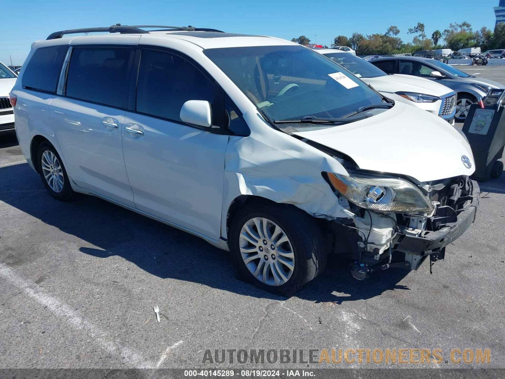 5TDYK3DC0FS533832 TOYOTA SIENNA 2015