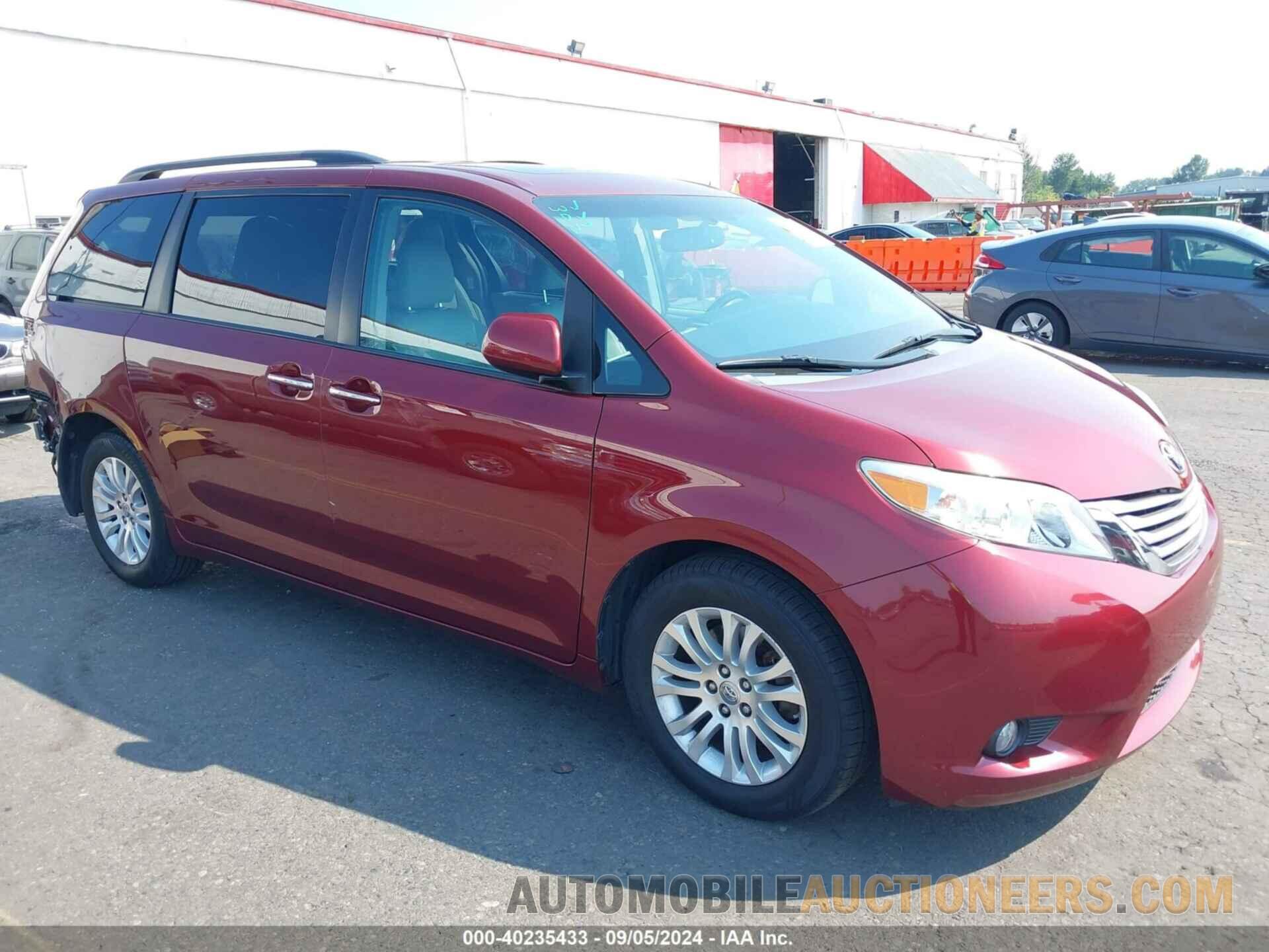 5TDYK3DC0FS545513 TOYOTA SIENNA 2015