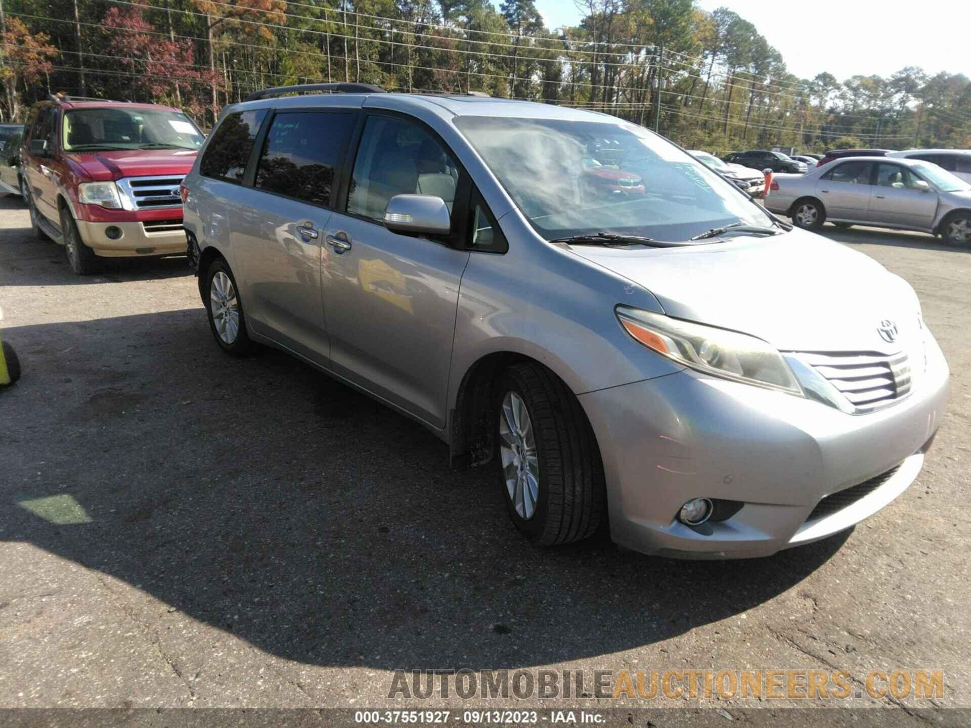 5TDYK3DC0FS552283 TOYOTA SIENNA 2015