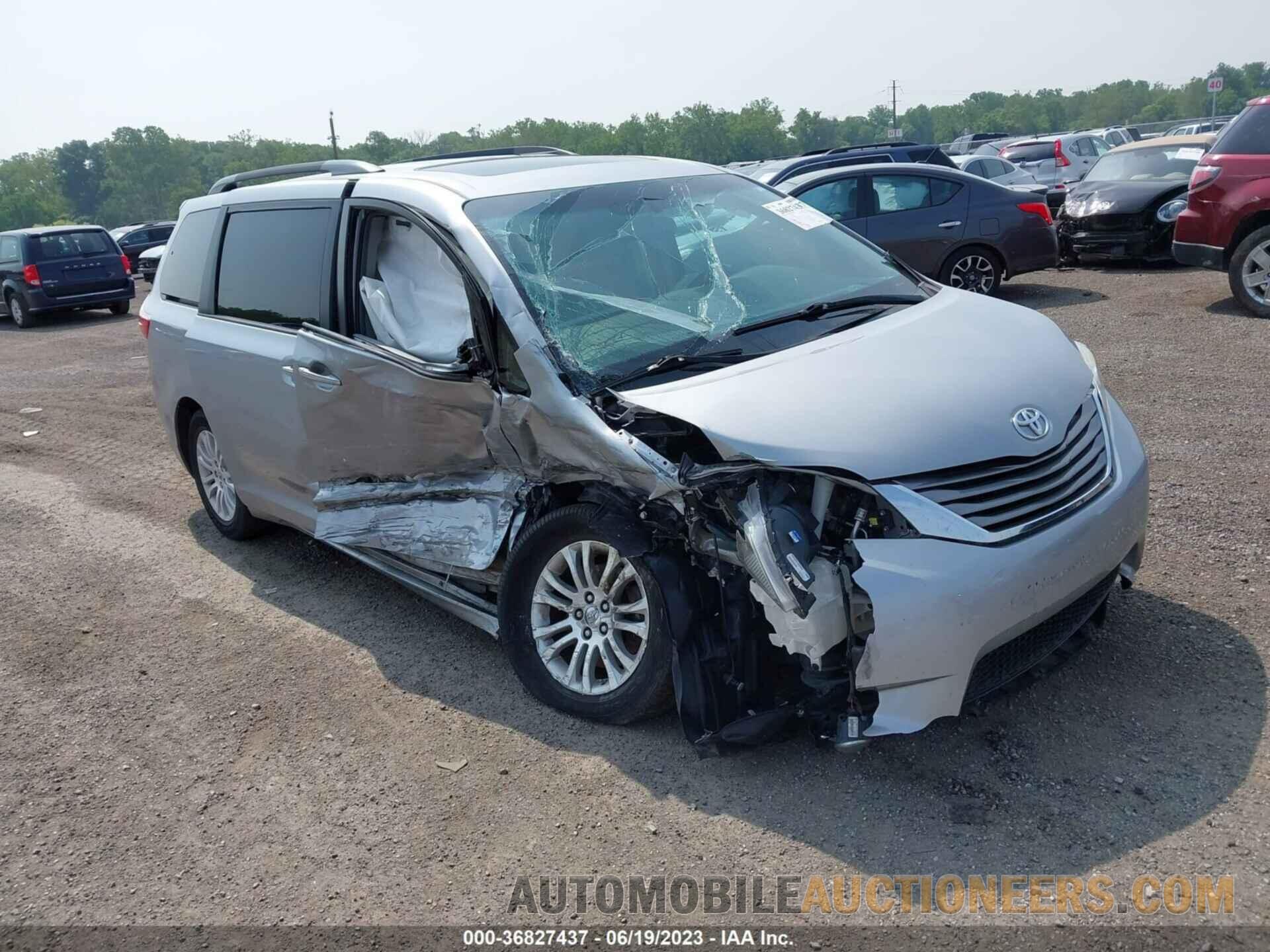 5TDYK3DC0FS565132 TOYOTA SIENNA 2015