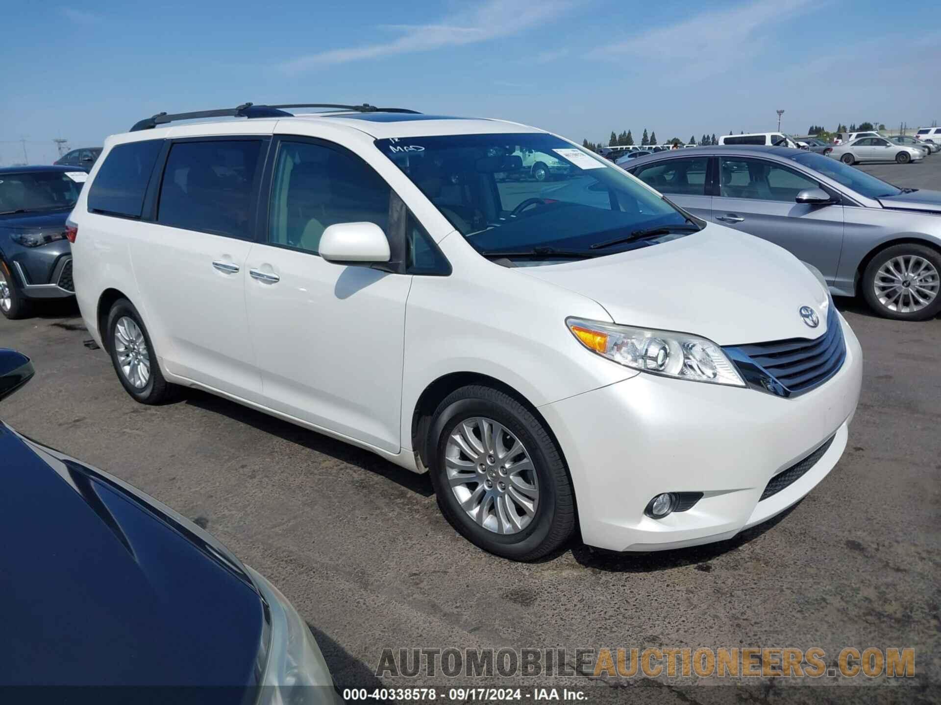 5TDYK3DC0FS576003 TOYOTA SIENNA 2015