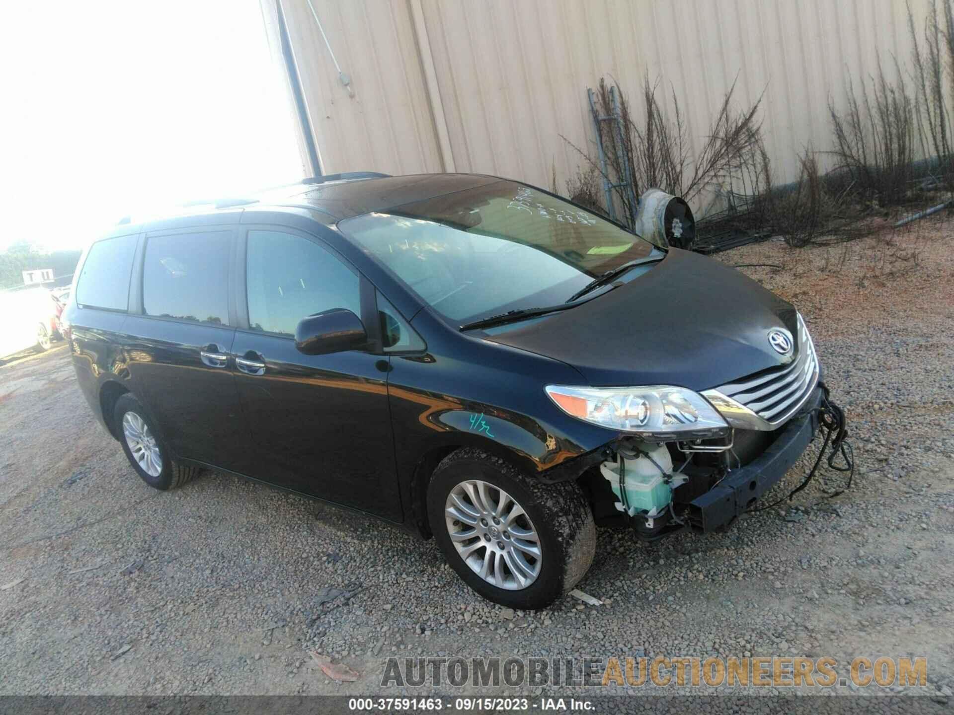 5TDYK3DC0FS581184 TOYOTA SIENNA 2015