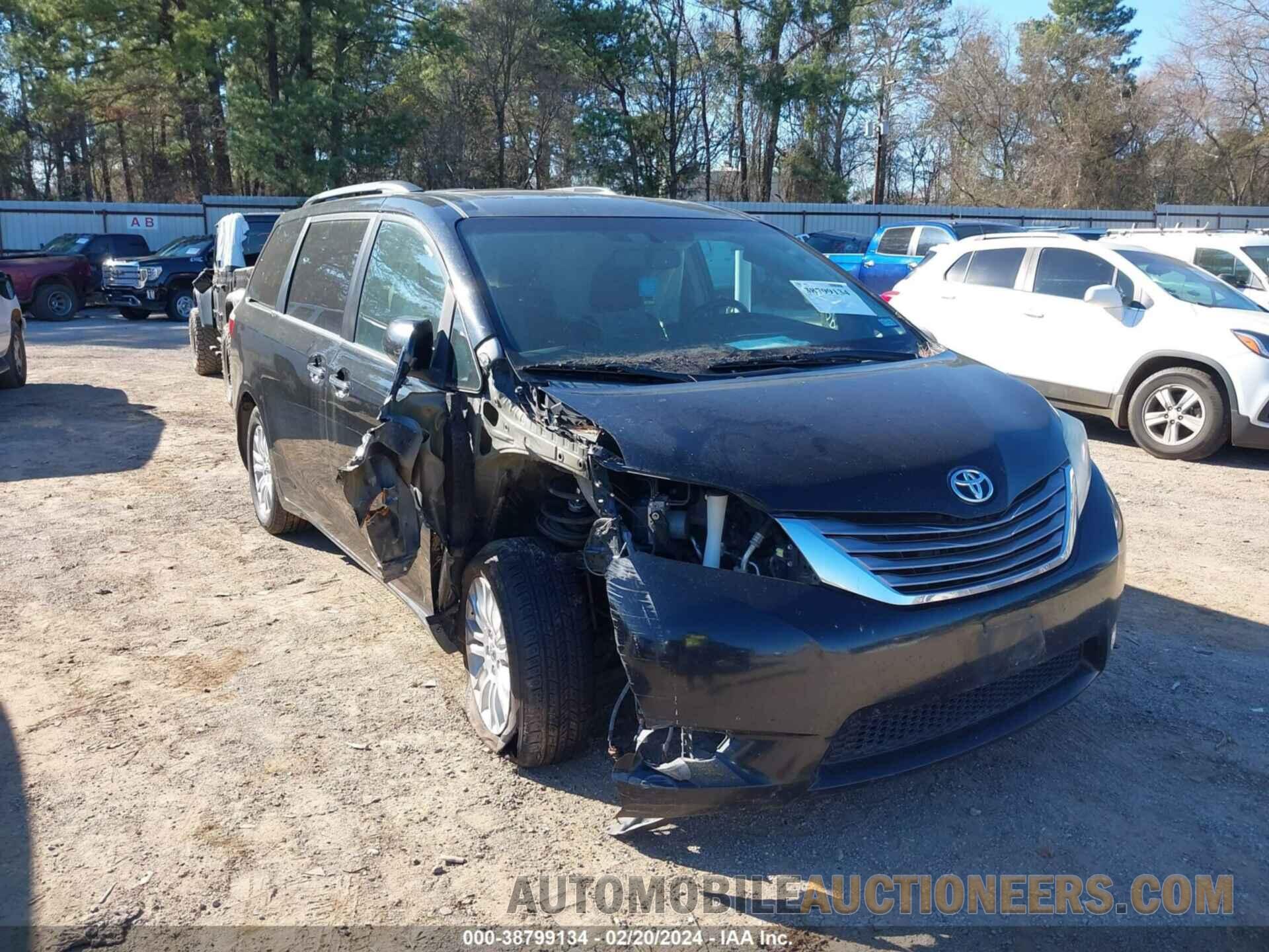 5TDYK3DC0FS622283 TOYOTA SIENNA 2015