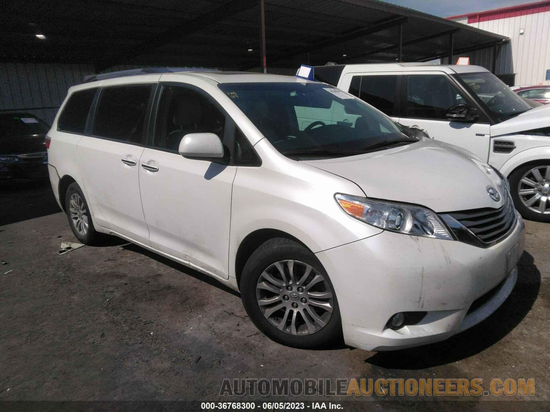 5TDYK3DC0FS635972 TOYOTA SIENNA 2015