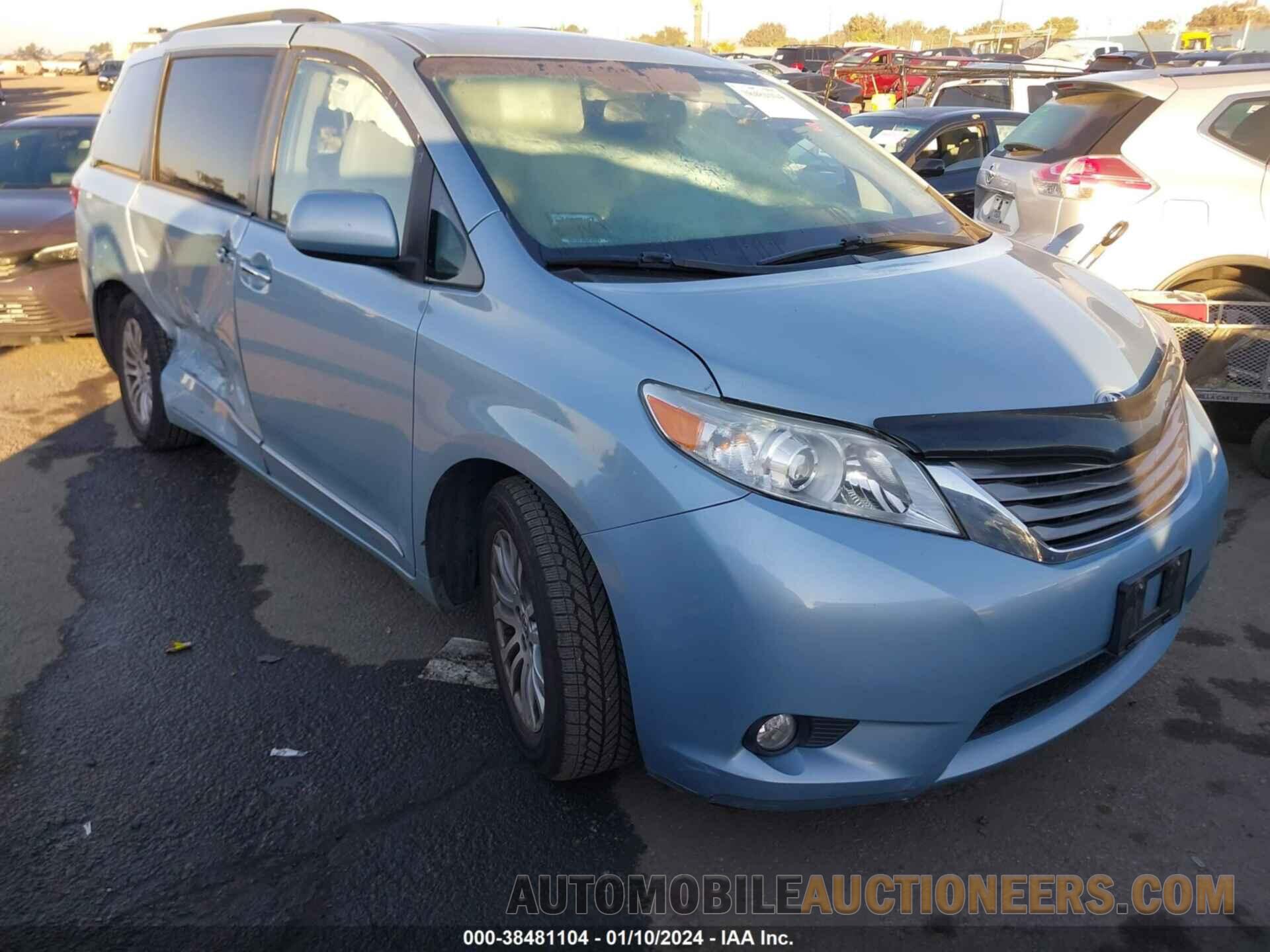 5TDYK3DC0FS638743 TOYOTA SIENNA 2015