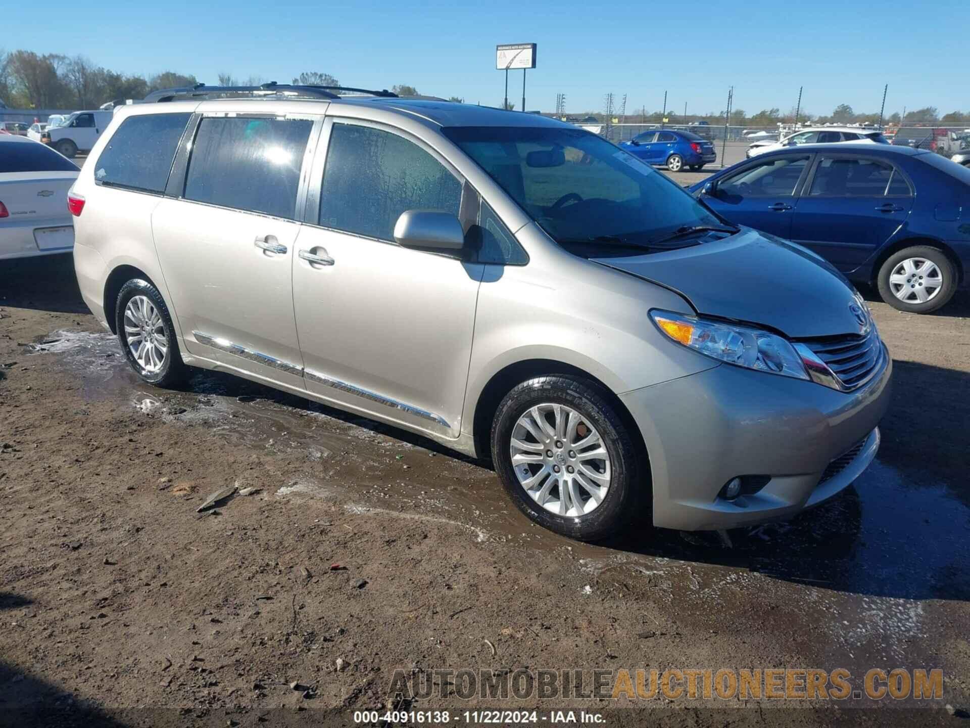 5TDYK3DC0FS656465 TOYOTA SIENNA 2015