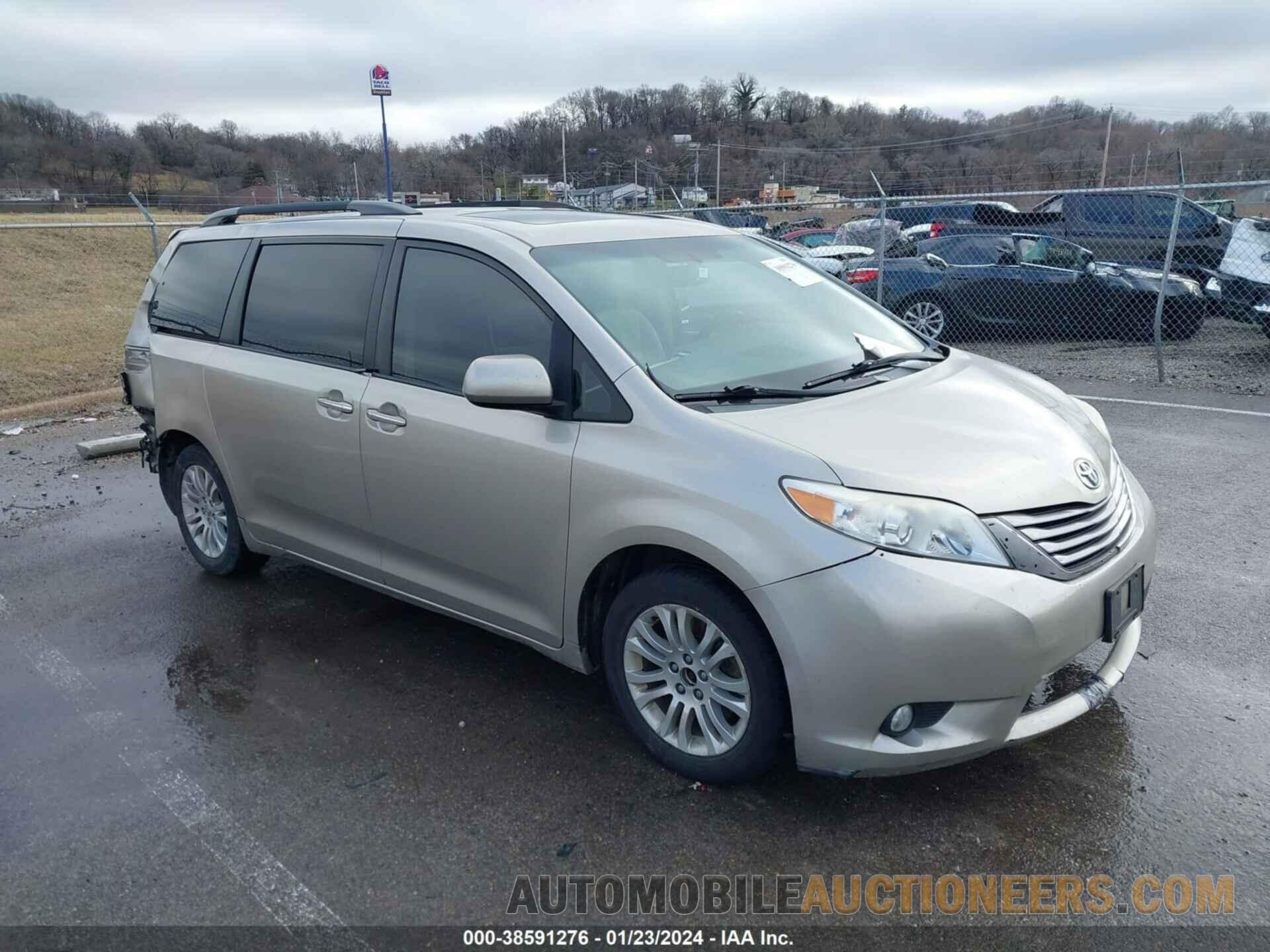 5TDYK3DC0FS664467 TOYOTA SIENNA 2015