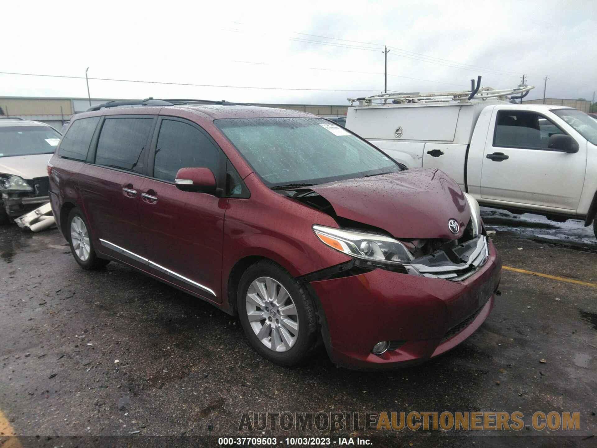 5TDYK3DC0FS687702 TOYOTA SIENNA 2015