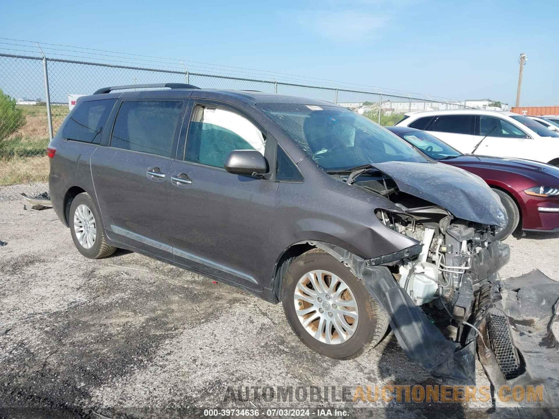 5TDYK3DC0GS701163 TOYOTA SIENNA 2016