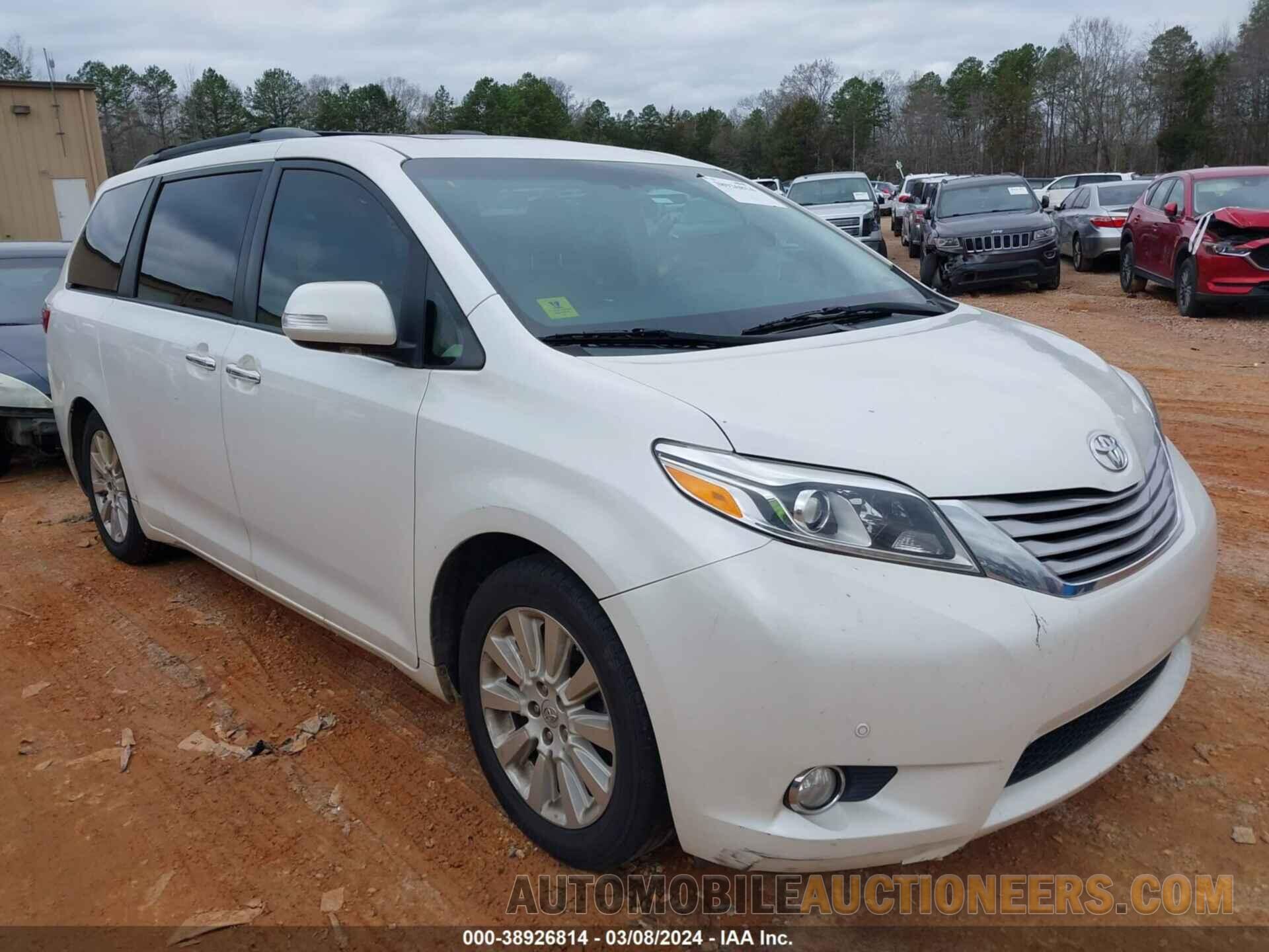 5TDYK3DC0GS704225 TOYOTA SIENNA 2016