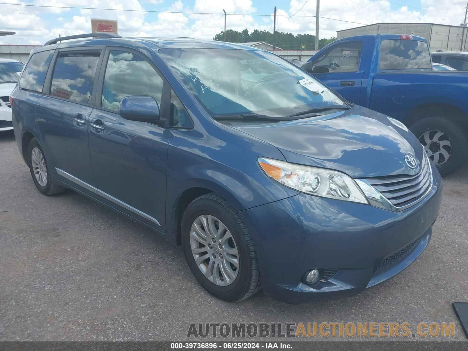 5TDYK3DC0GS720540 TOYOTA SIENNA 2016