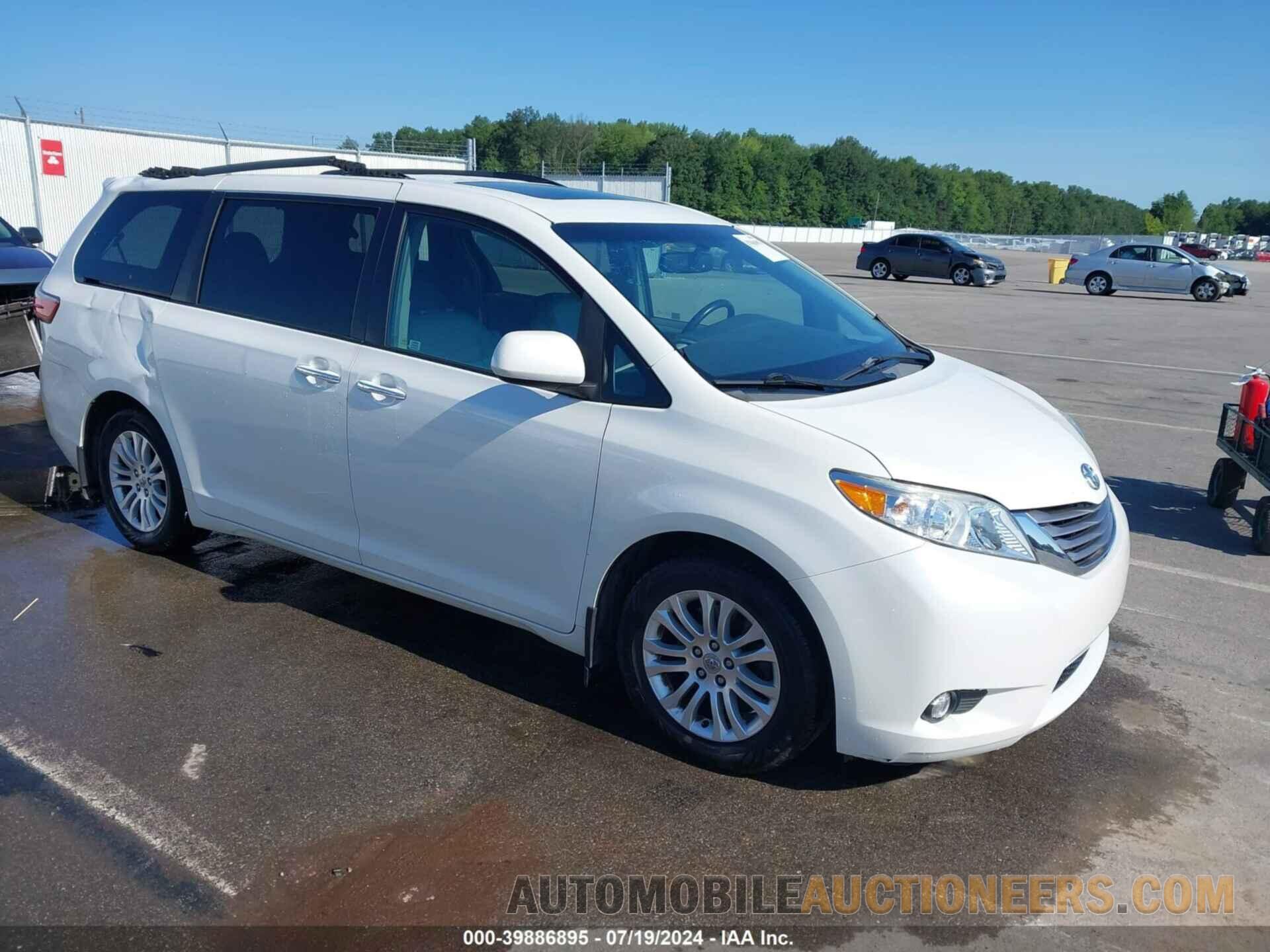 5TDYK3DC0GS729142 TOYOTA SIENNA 2016