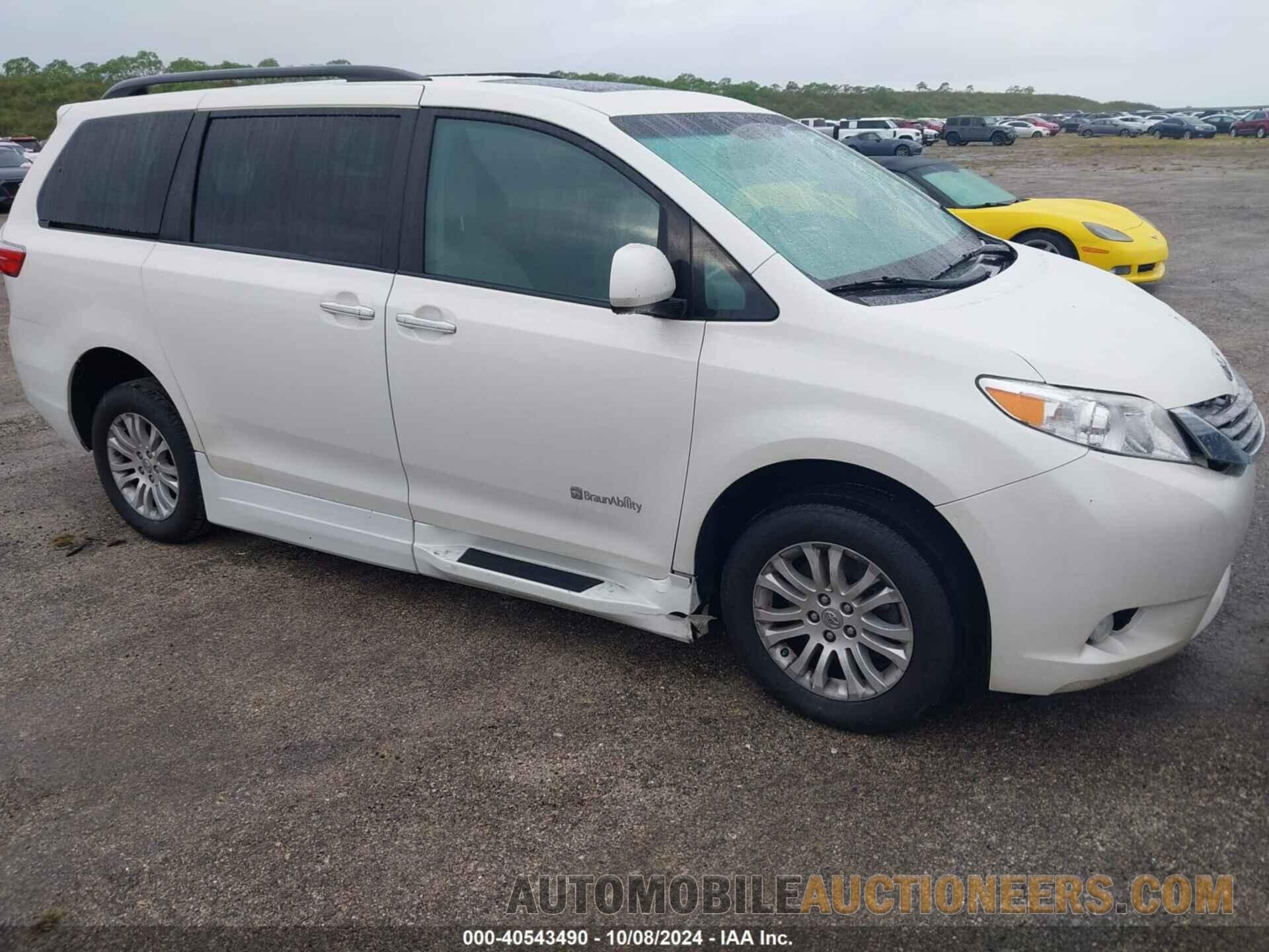 5TDYK3DC0GS760469 TOYOTA SIENNA 2016