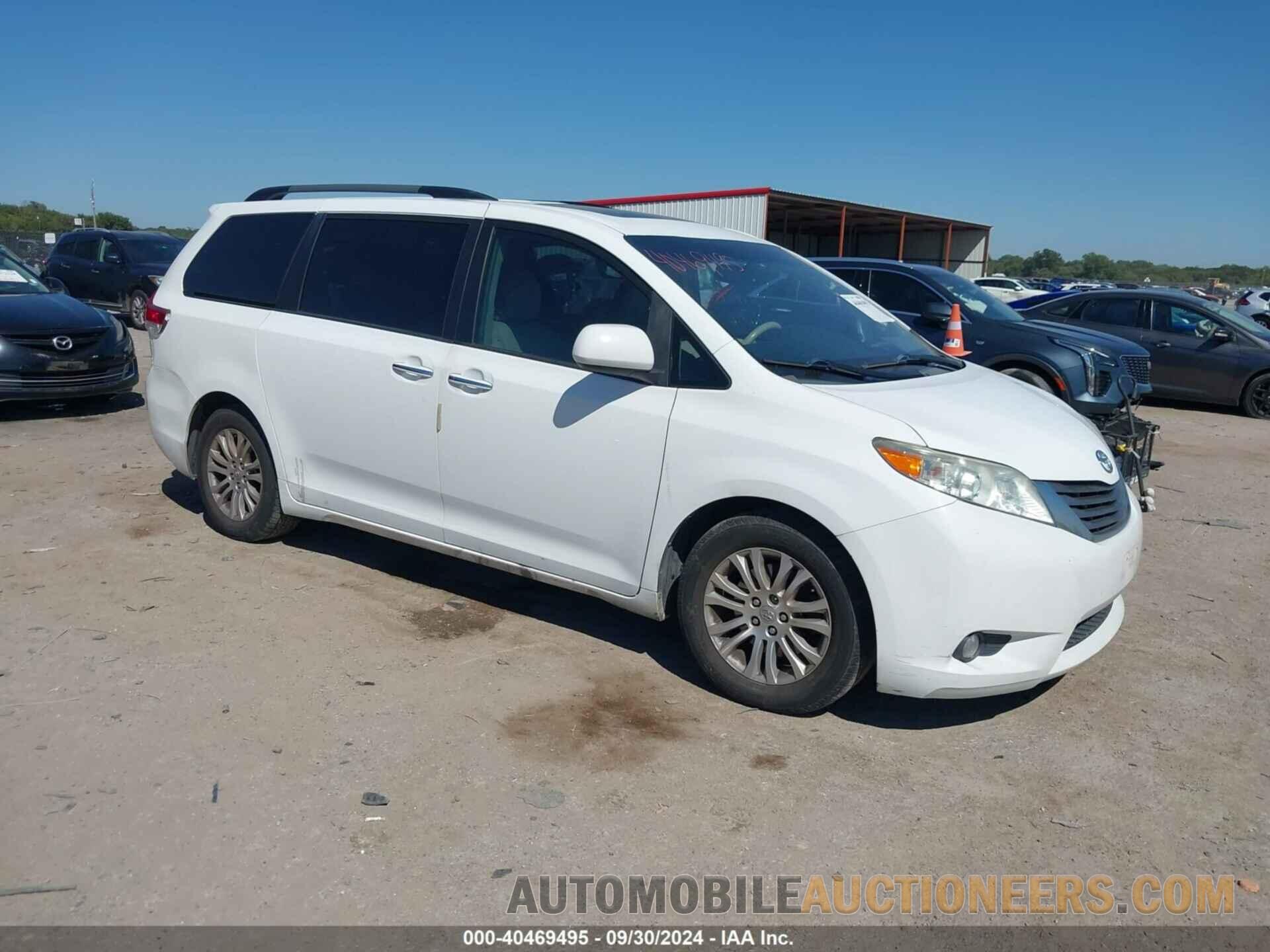 5TDYK3DC1BS104600 TOYOTA SIENNA 2011