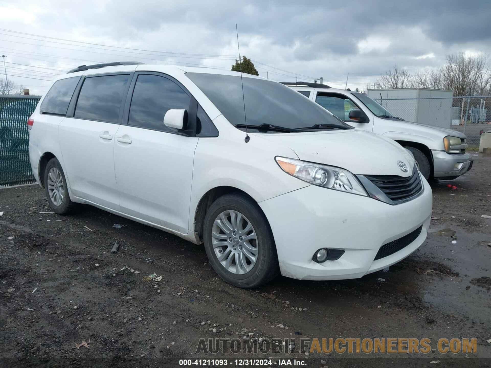 5TDYK3DC1CS210482 TOYOTA SIENNA 2012