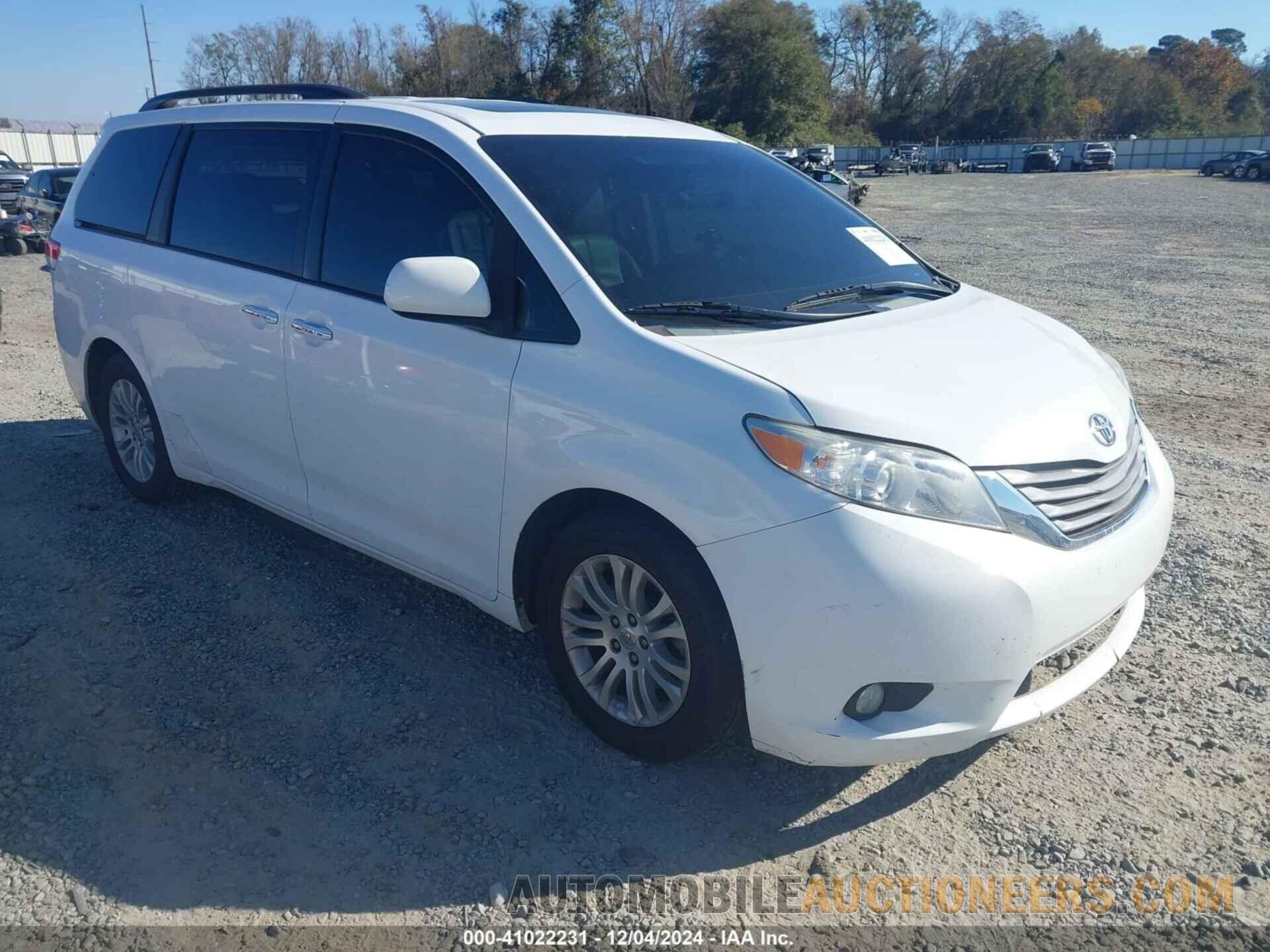 5TDYK3DC1CS225564 TOYOTA SIENNA 2012