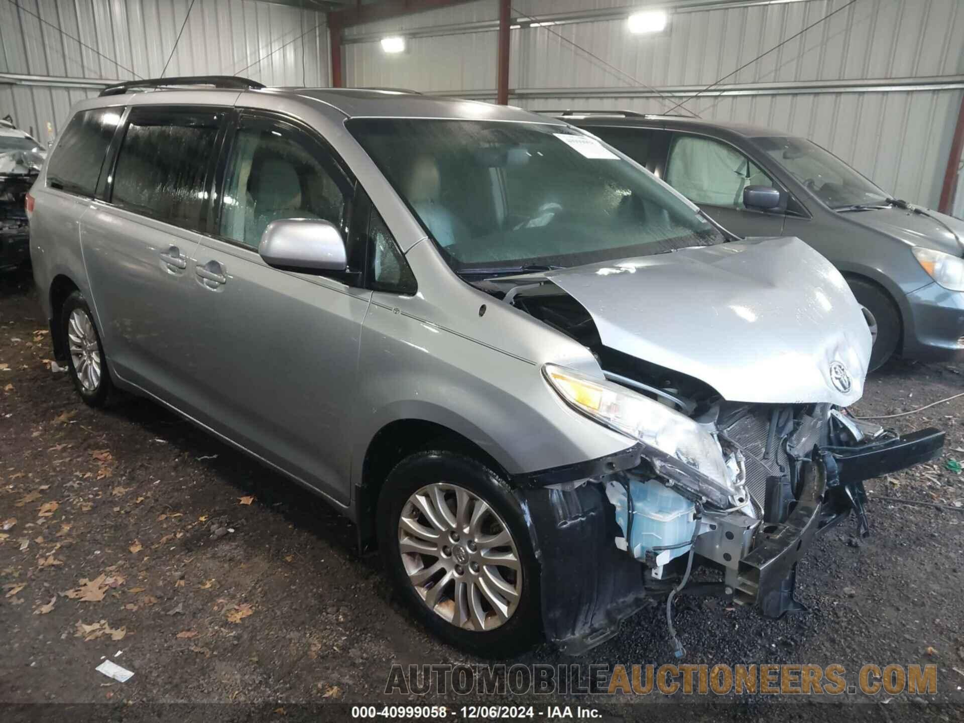 5TDYK3DC1CS225824 TOYOTA SIENNA 2012