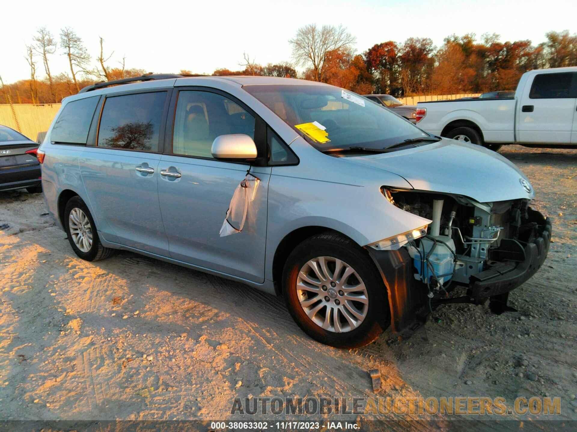 5TDYK3DC1FS534262 TOYOTA SIENNA 2015