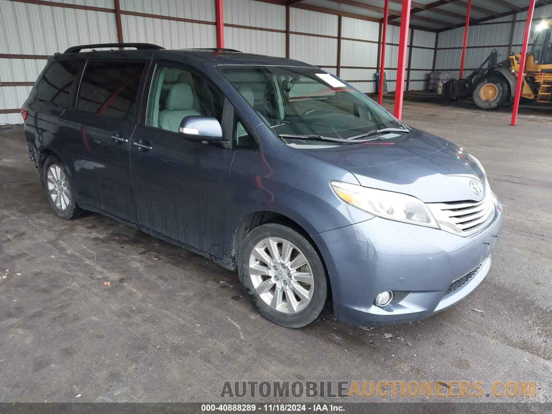 5TDYK3DC1FS536576 TOYOTA SIENNA 2015