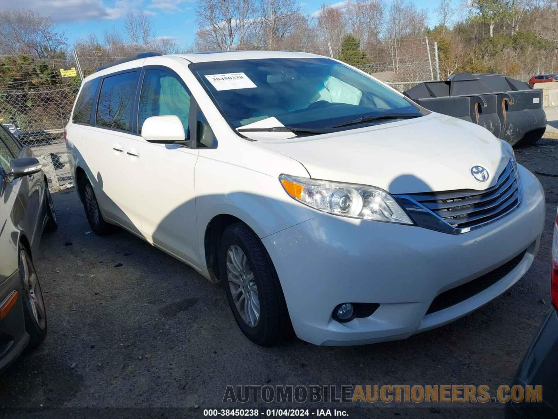 5TDYK3DC1FS541048 TOYOTA SIENNA 2015