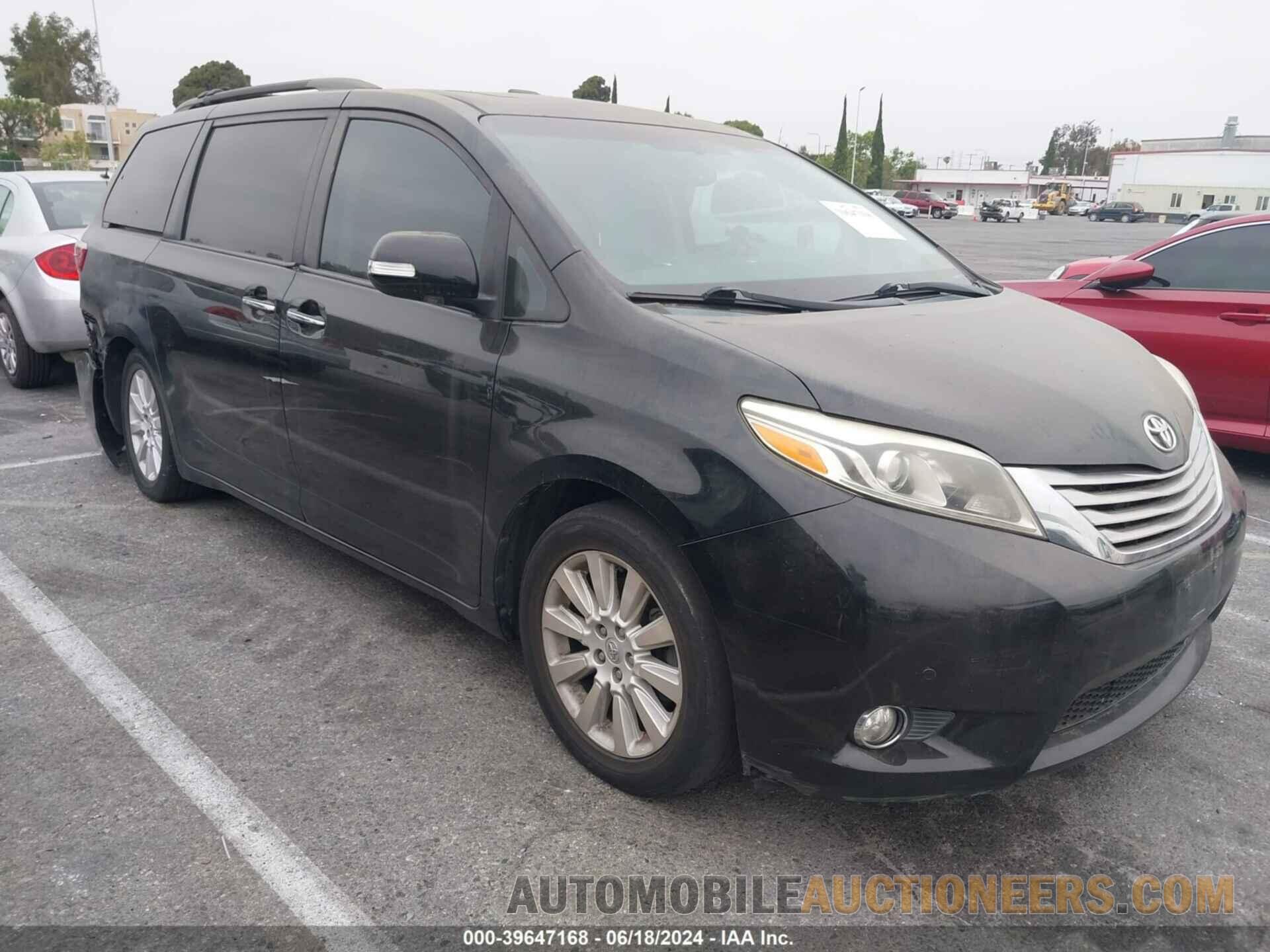 5TDYK3DC1FS543219 TOYOTA SIENNA 2015