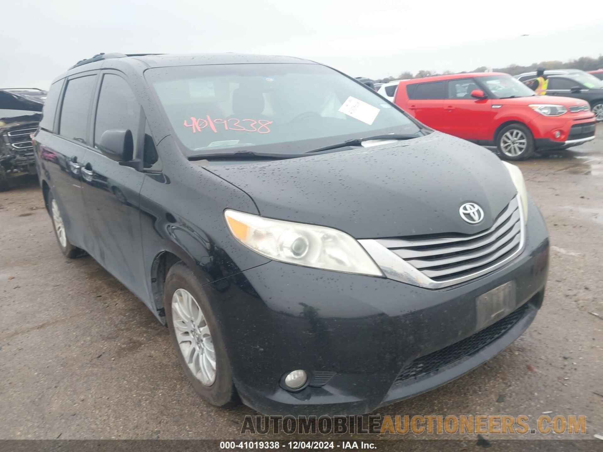 5TDYK3DC1FS549232 TOYOTA SIENNA 2015