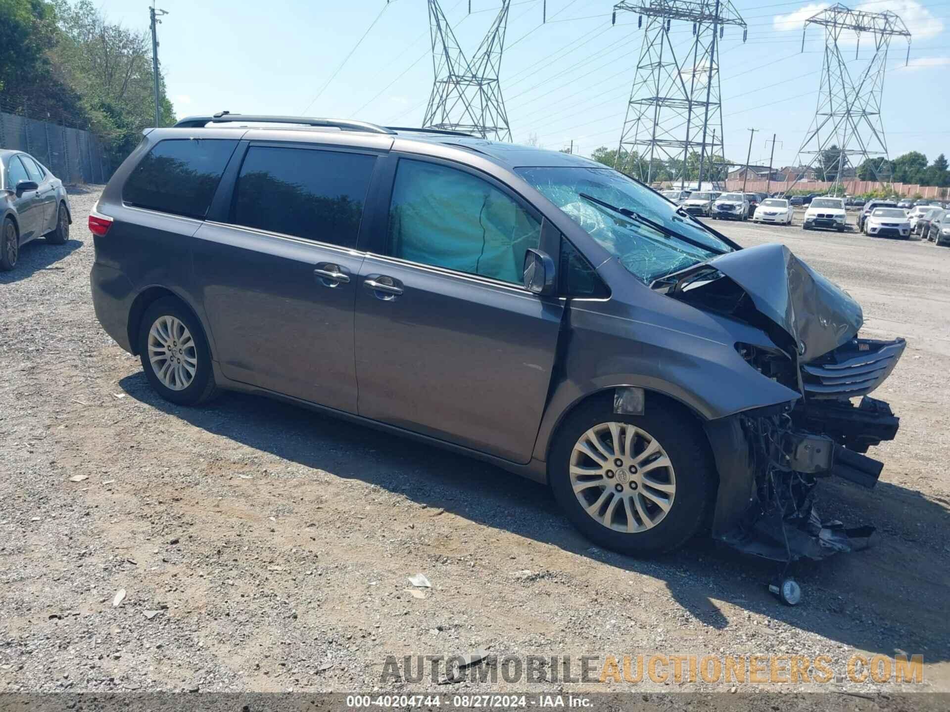 5TDYK3DC1FS644969 TOYOTA SIENNA 2015