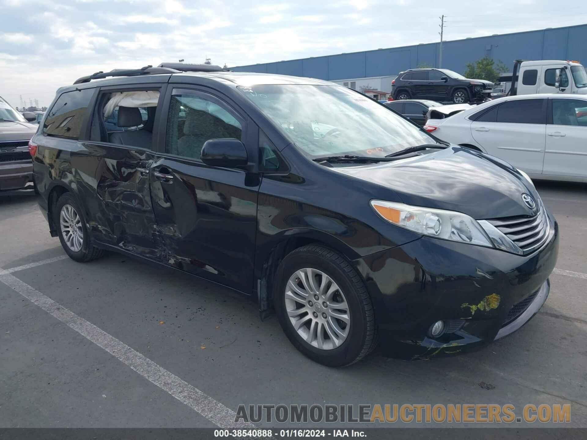 5TDYK3DC1FS650416 TOYOTA SIENNA 2015