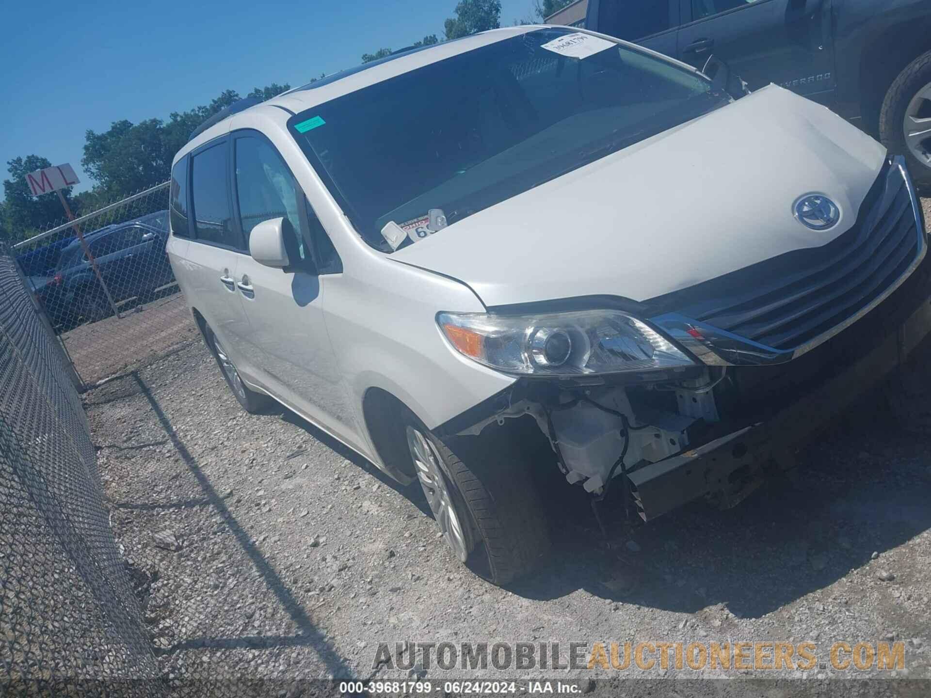 5TDYK3DC1FS654546 TOYOTA SIENNA 2015