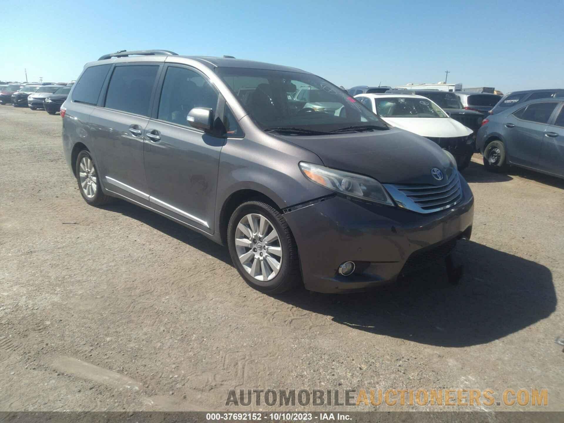 5TDYK3DC1FS662386 TOYOTA SIENNA 2015