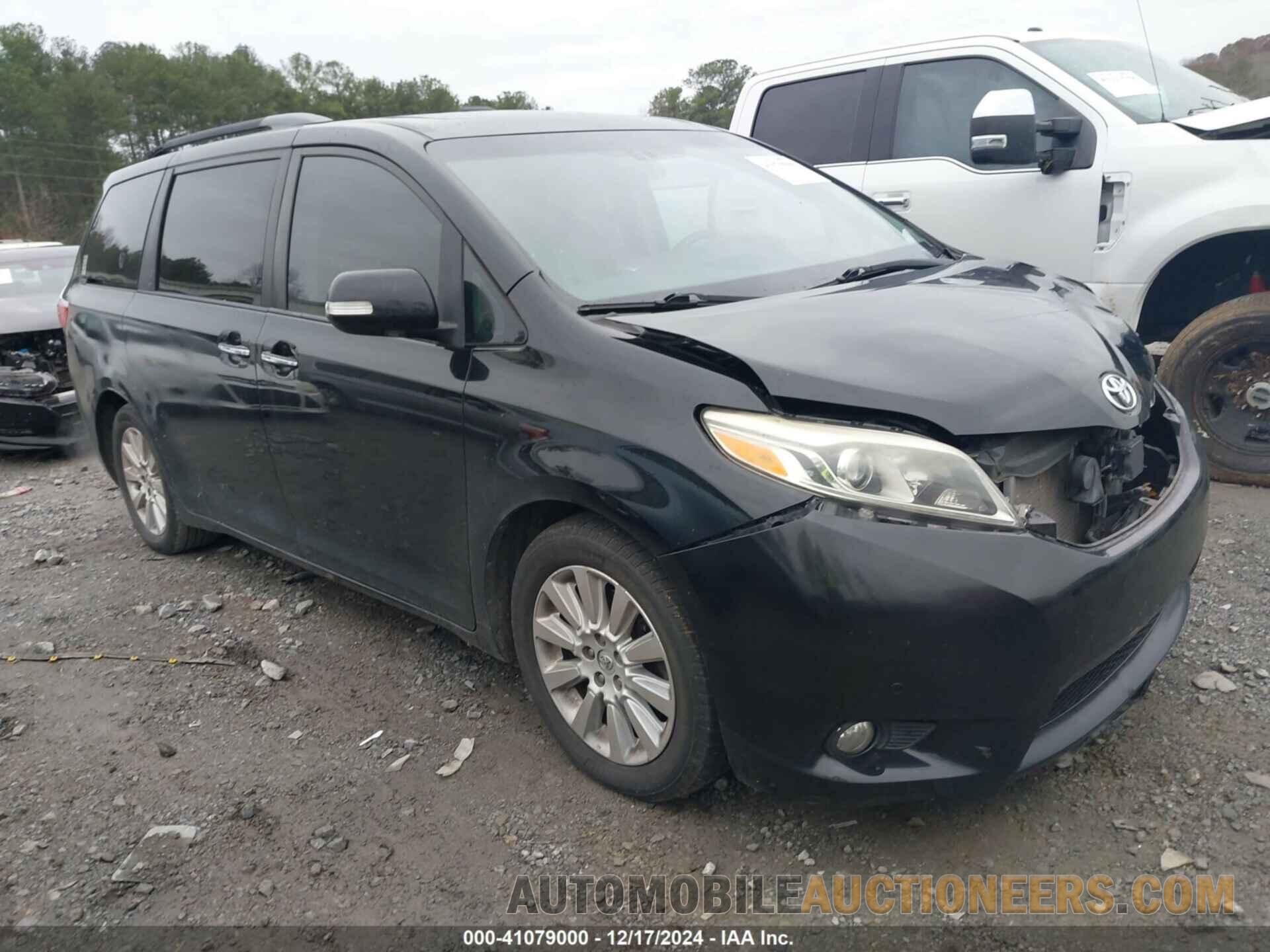 5TDYK3DC1FS668107 TOYOTA SIENNA 2015